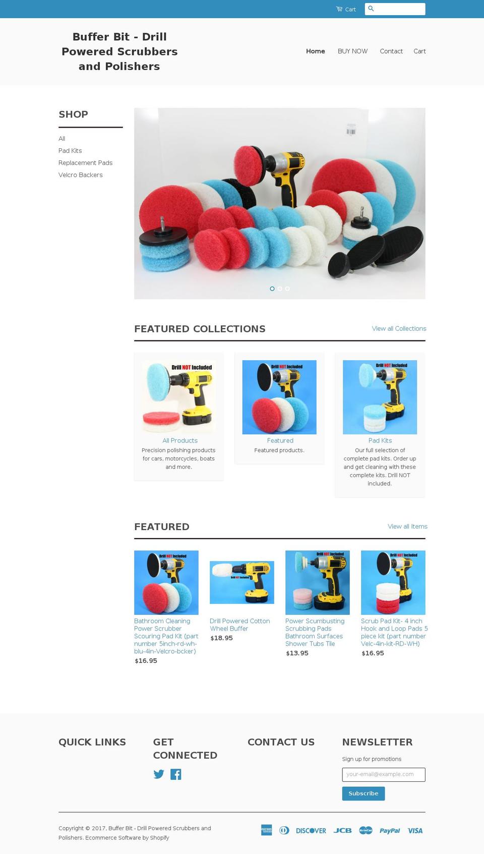 bufferbit.com shopify website screenshot