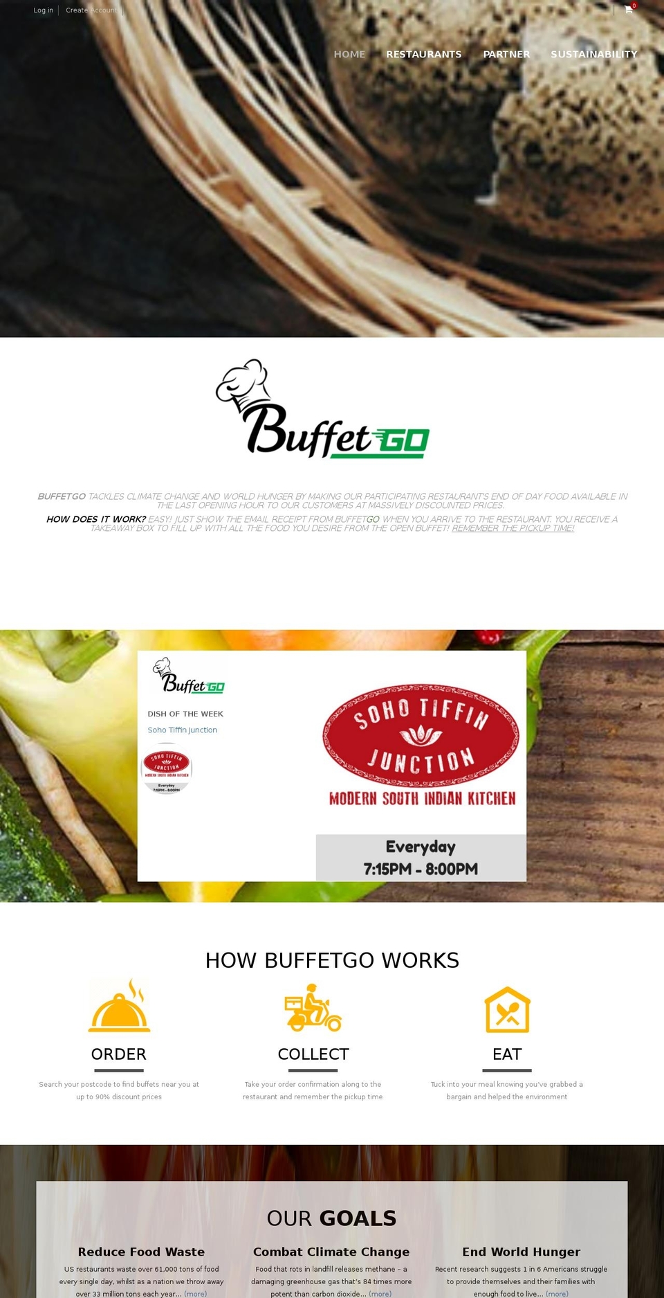 buffet-go.com shopify website screenshot