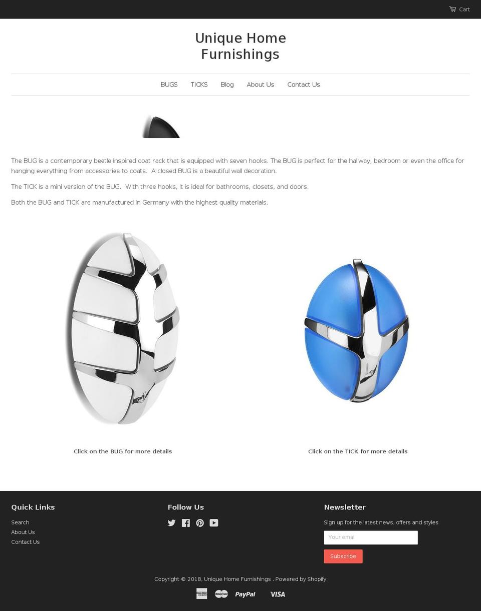 bugandtick.com — Shopify storefront screenshot