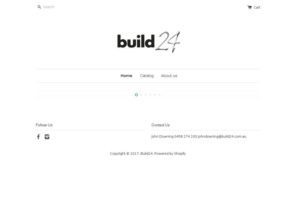 build24.com.au shopify website screenshot