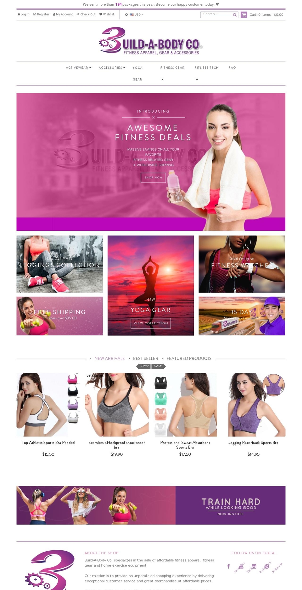 buildabodyco.com — Shopify storefront screenshot