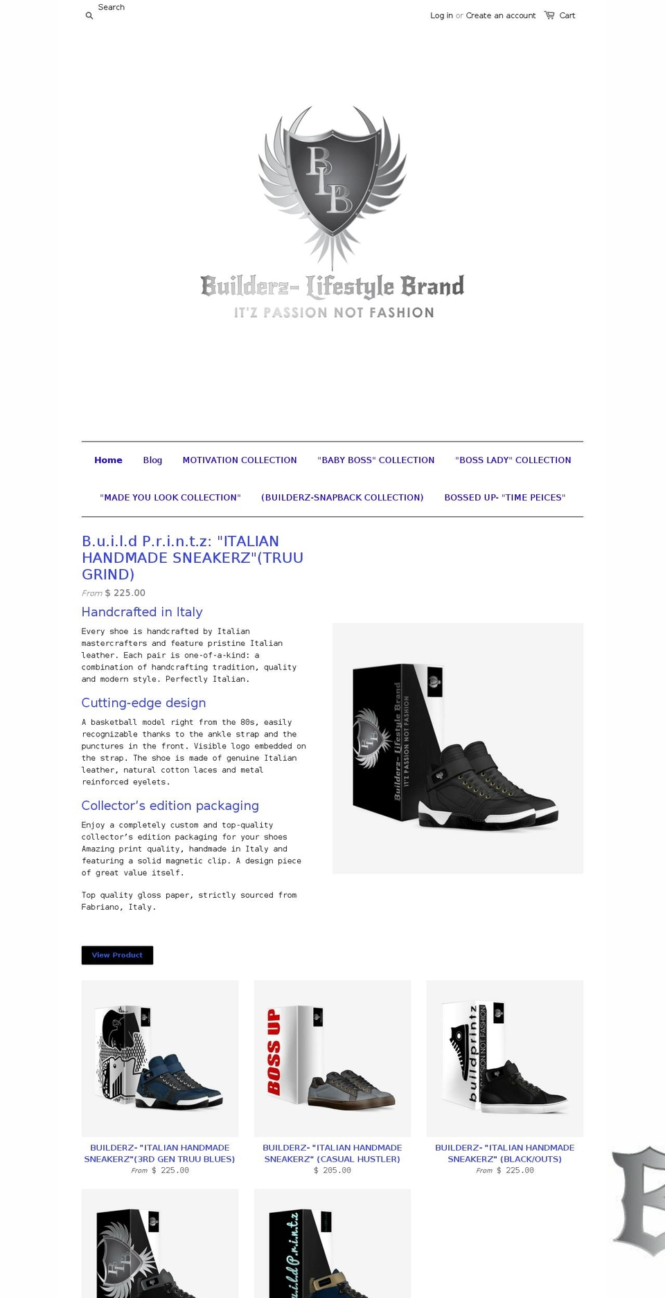 builderzlsb.com shopify website screenshot