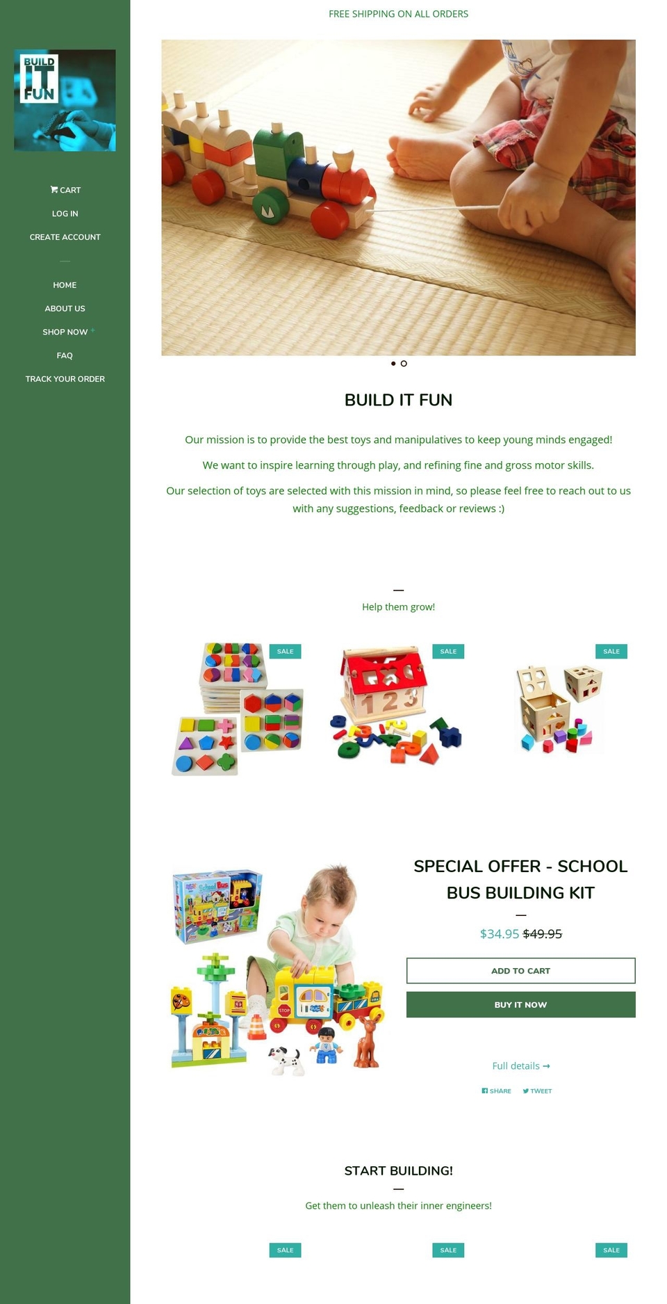 builditfun.com — Shopify storefront screenshot