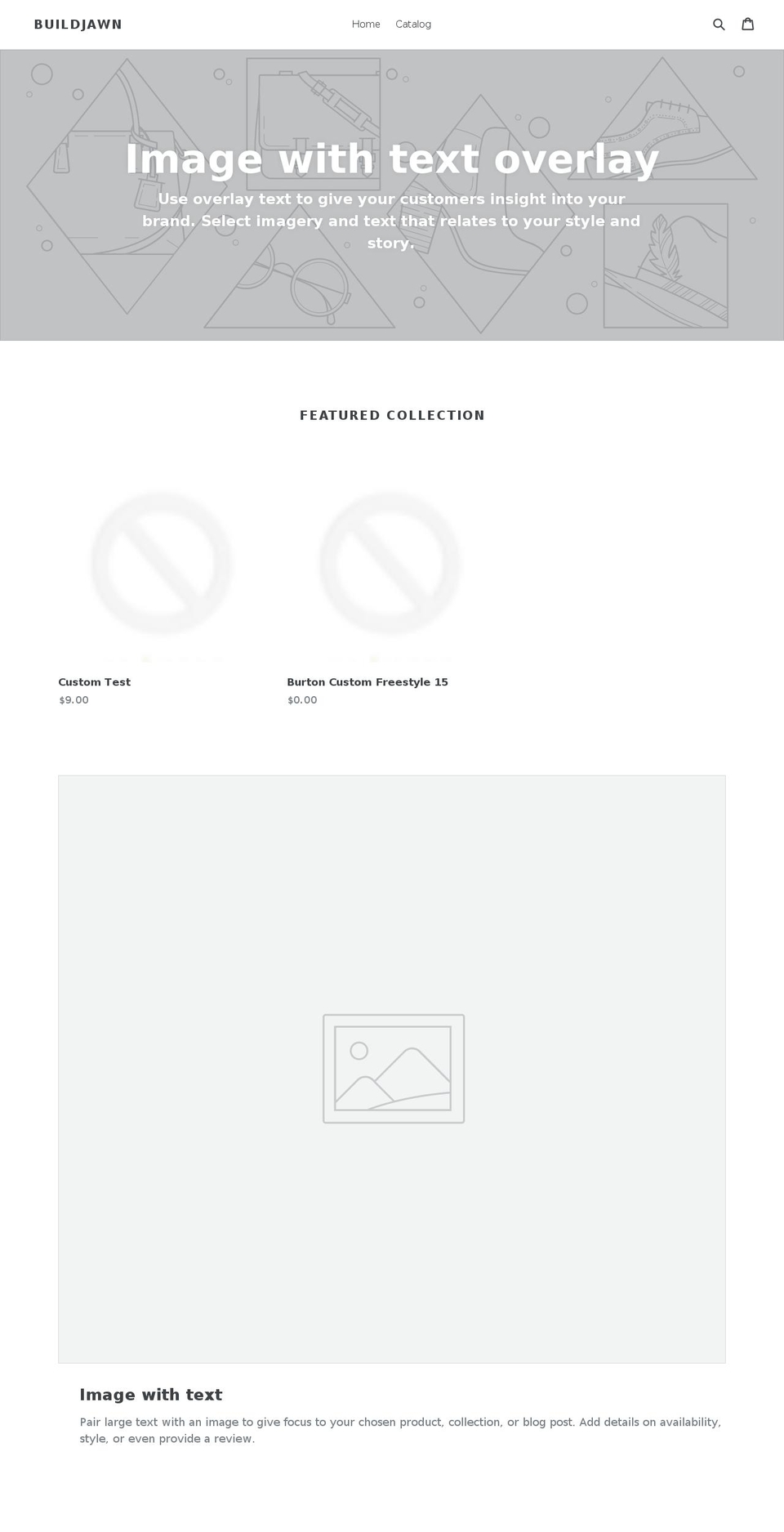 buildjawn.myshopify.com shopify website screenshot