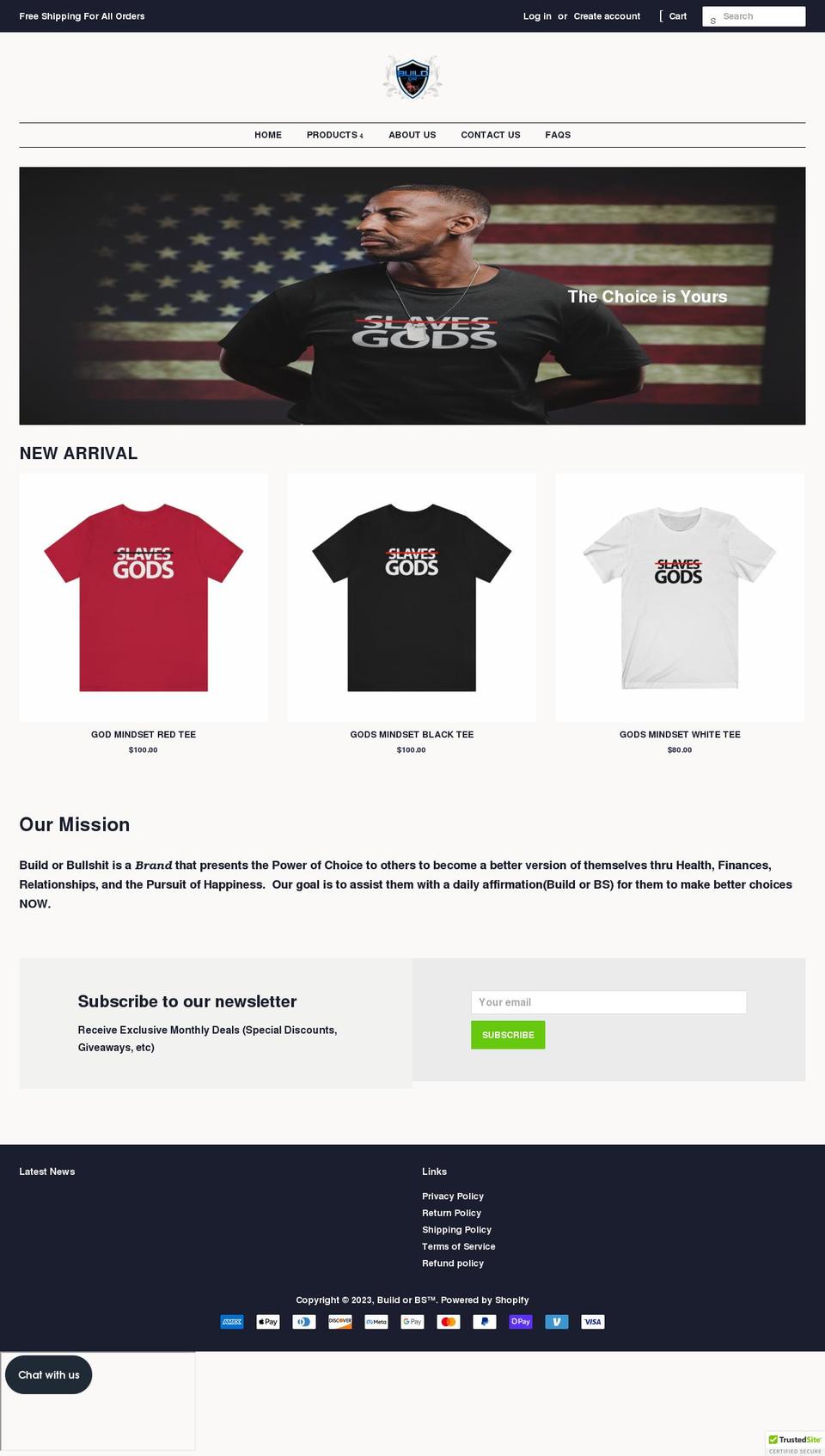 buildorbs.com shopify website screenshot