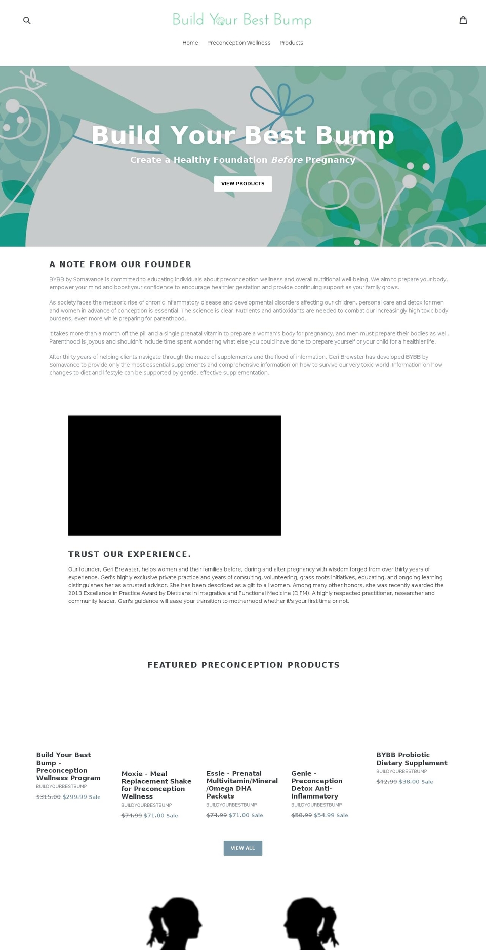 buildyourbestbump.com shopify website screenshot