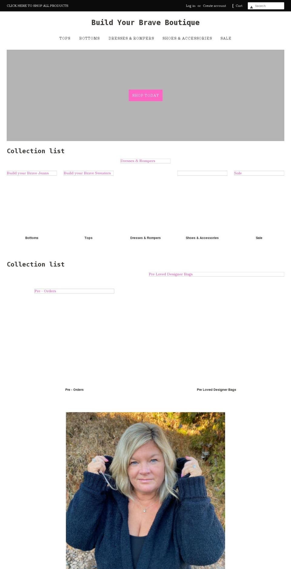buildyourbrave.ca shopify website screenshot