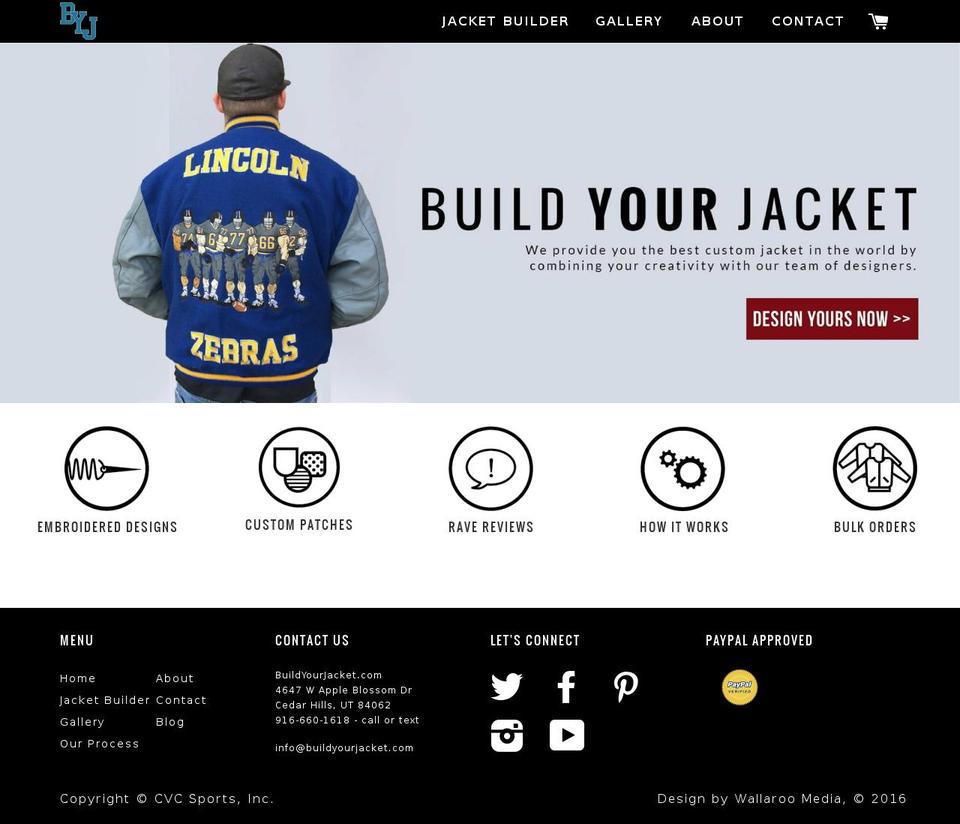 BYJ-1-0-0 Shopify theme site example buildyourjacket.com