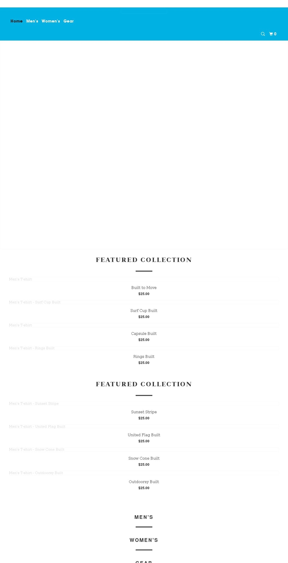 builtstyle.com shopify website screenshot