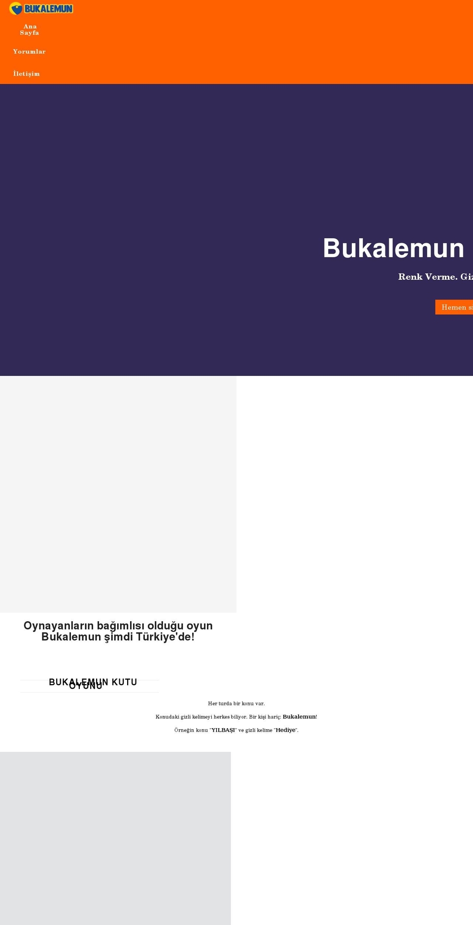 bukalemunoyun.com shopify website screenshot