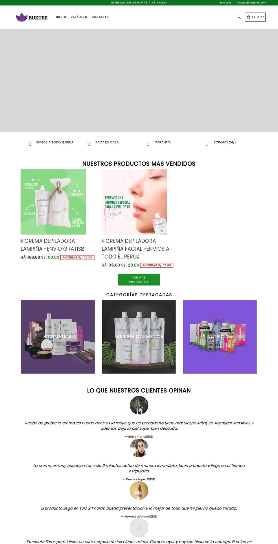 bukure.com shopify website screenshot