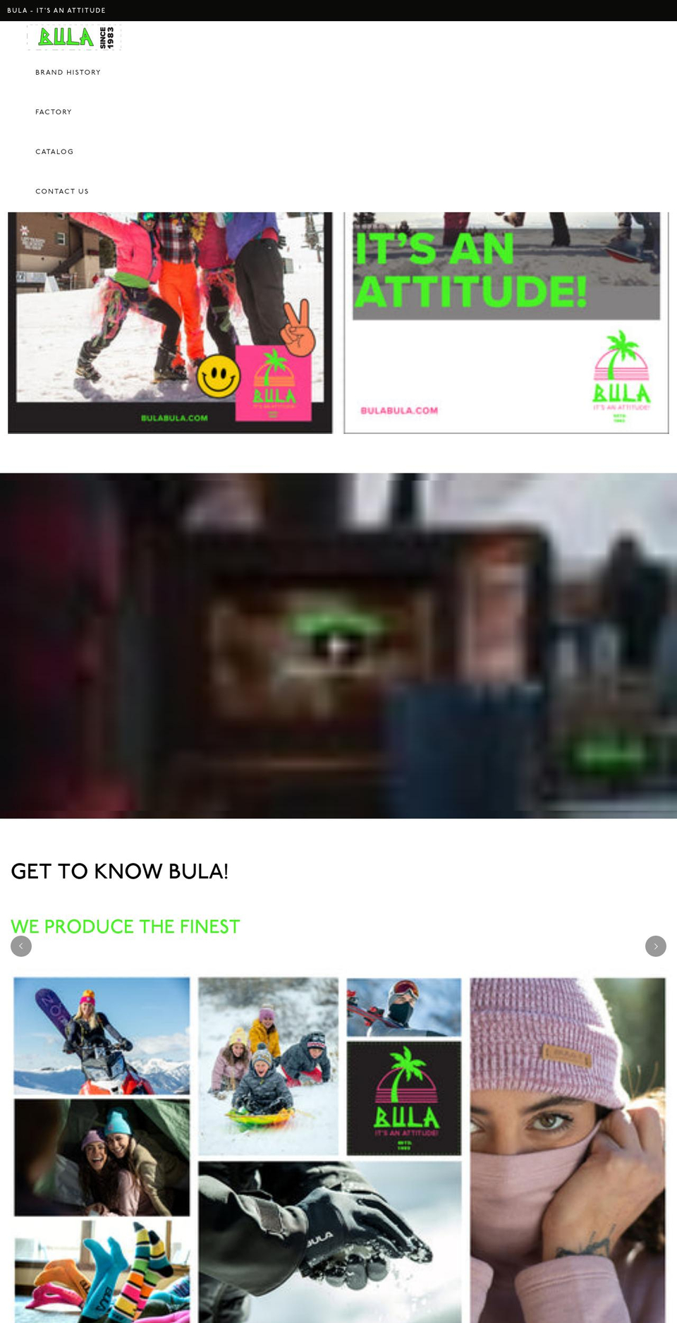 bulabula.com shopify website screenshot