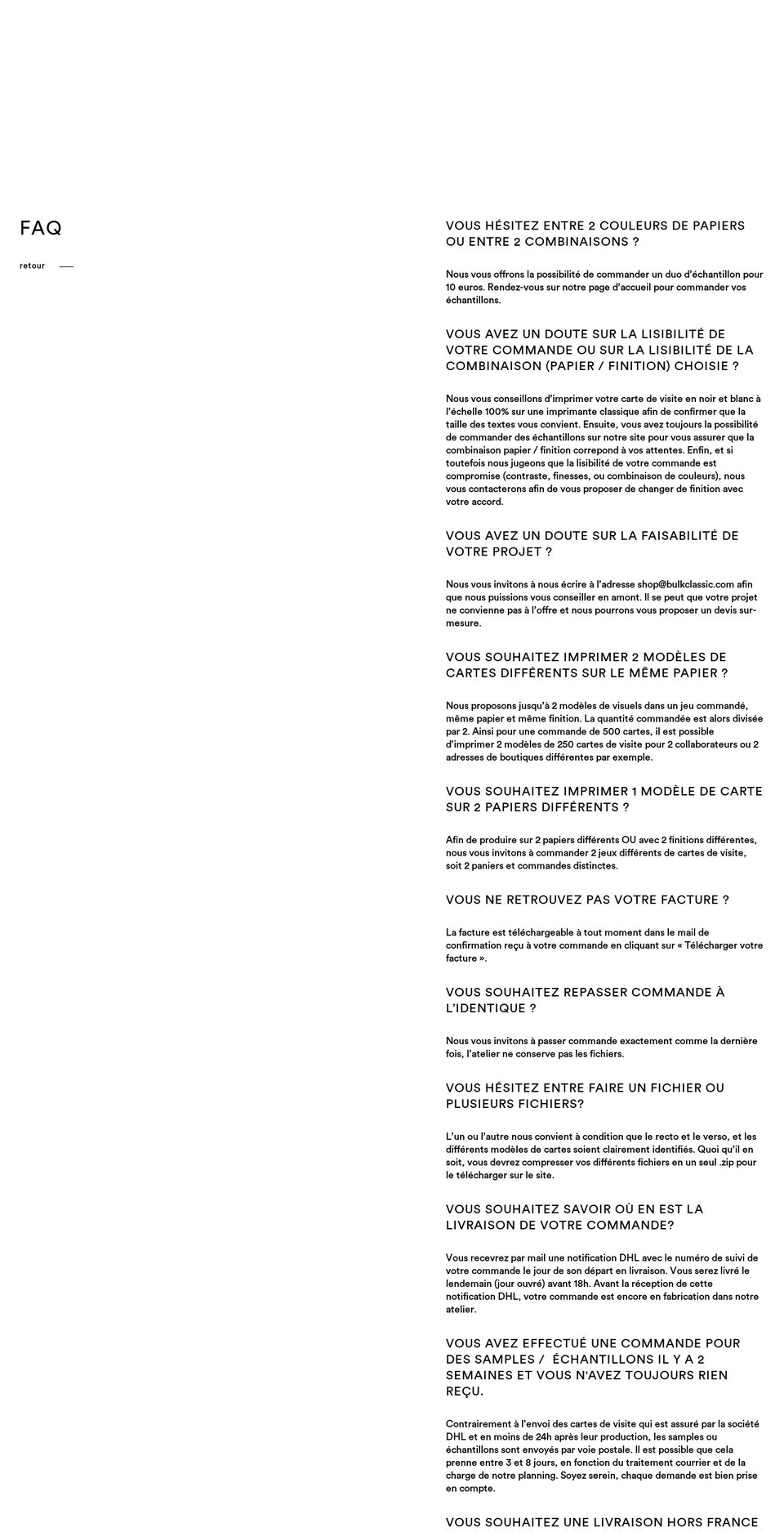 bulkclassic.com shopify website screenshot