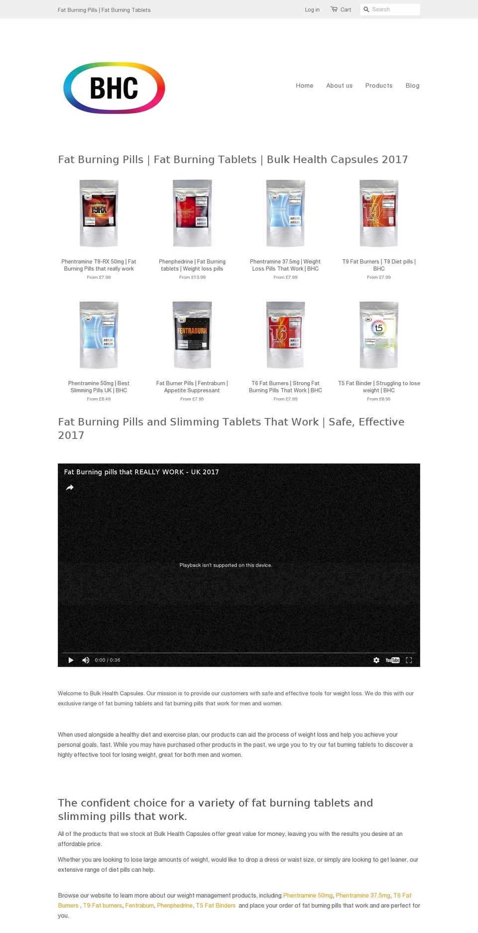 bulkhealthcapsules.com shopify website screenshot