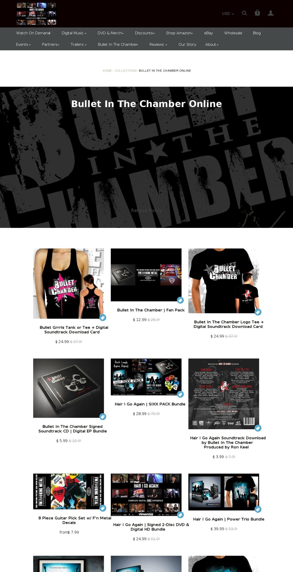 bulletinthechamber.com — Shopify storefront screenshot