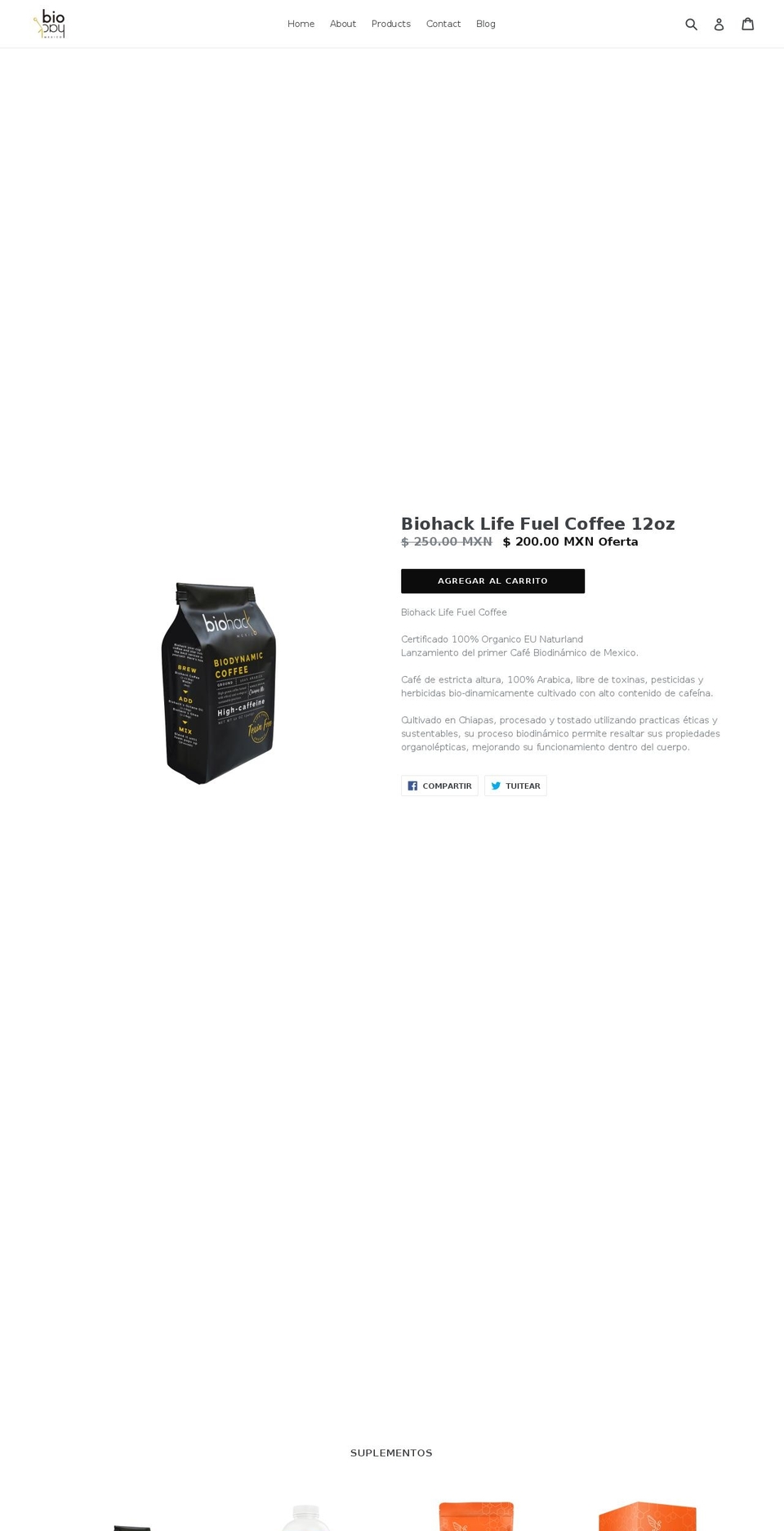 bulletproofmexico.com — Shopify storefront screenshot