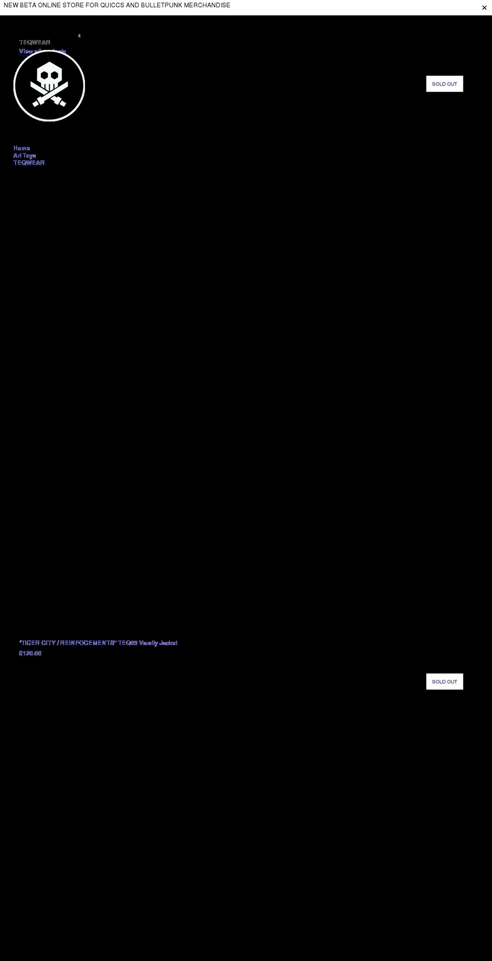 bulletpunk.com shopify website screenshot