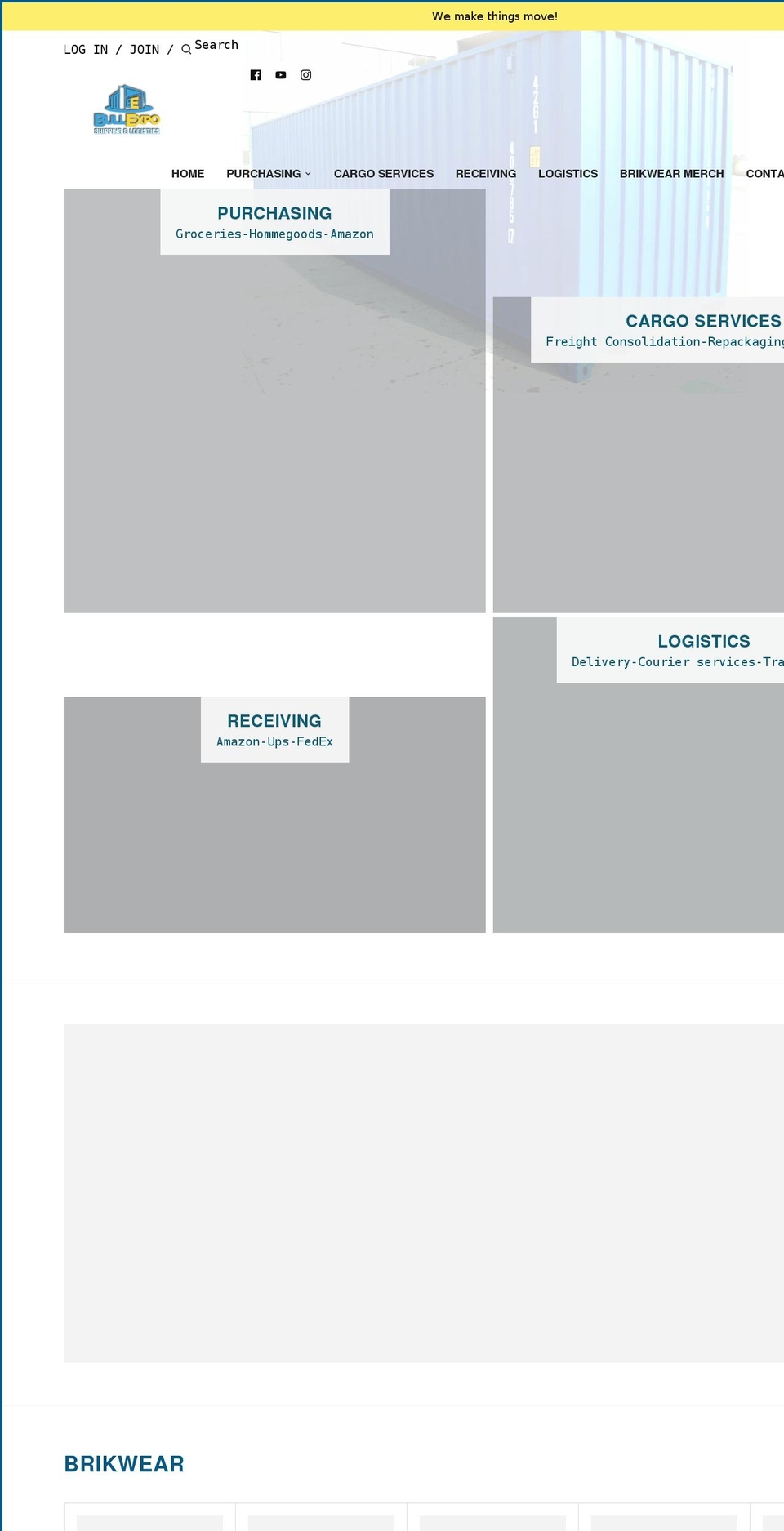 bullexpo.net shopify website screenshot