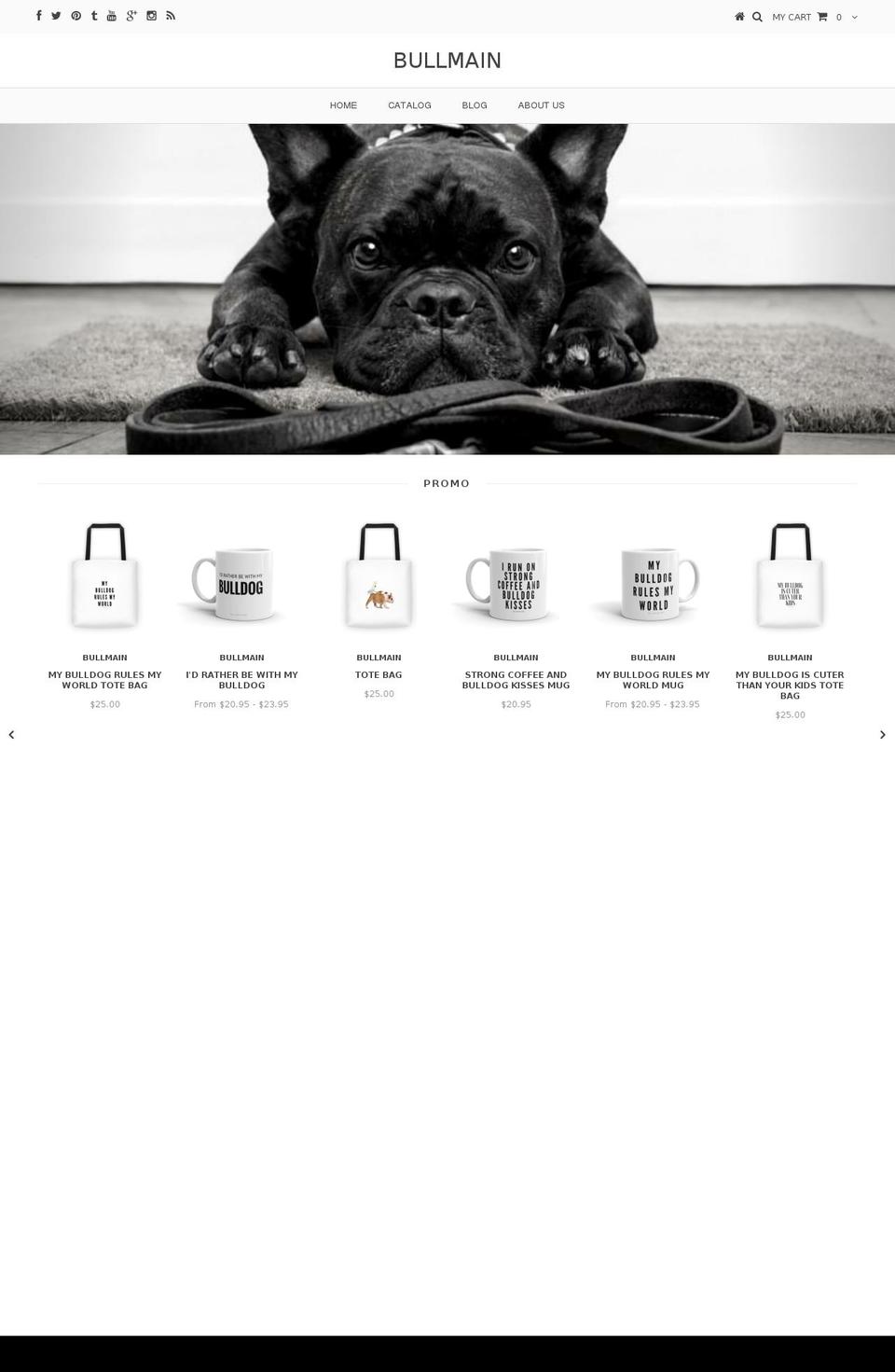 bullmain.com — Shopify storefront screenshot