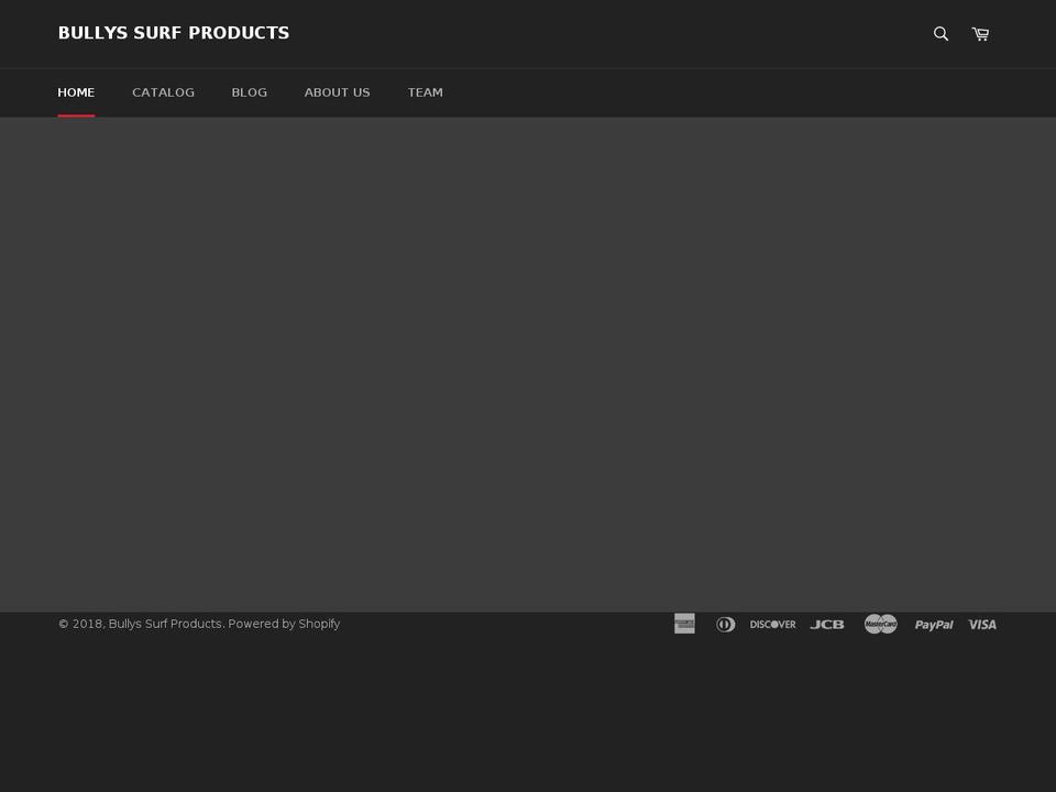 bullys.com — Shopify storefront screenshot