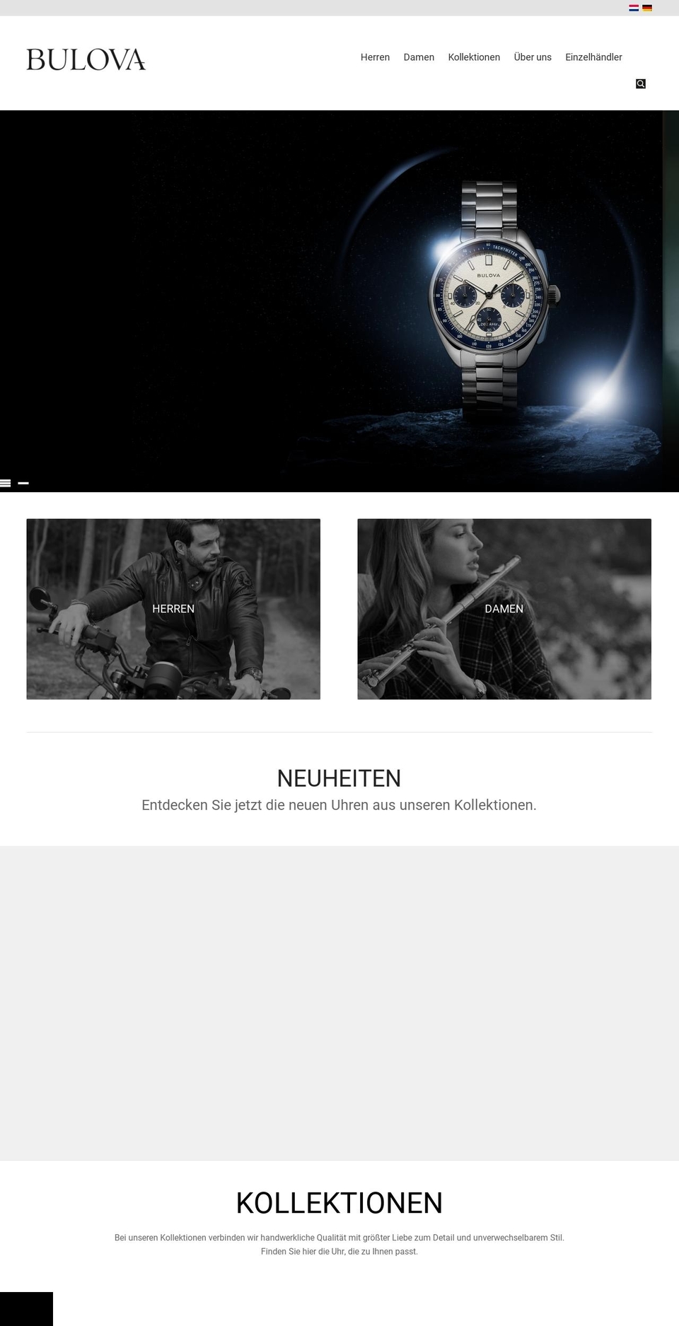 Father's Day Theme Shopify theme site example bulovauk.com