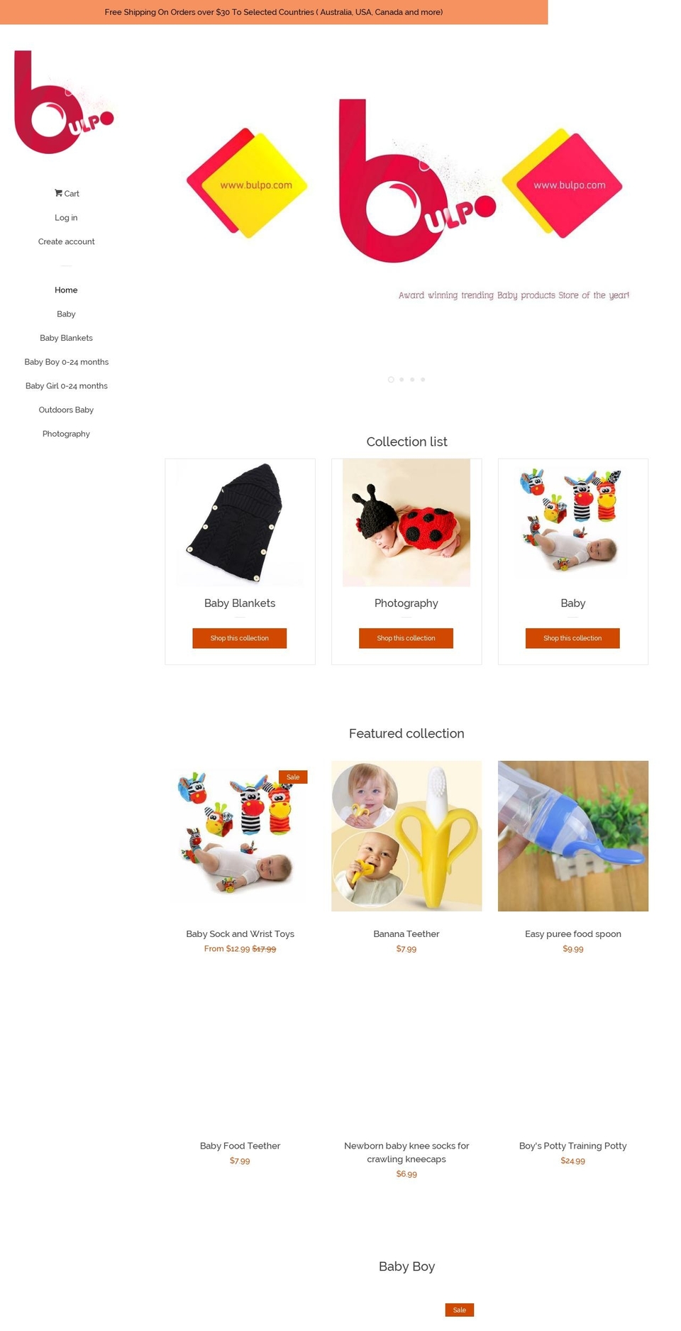 bulpo.com — Shopify storefront screenshot