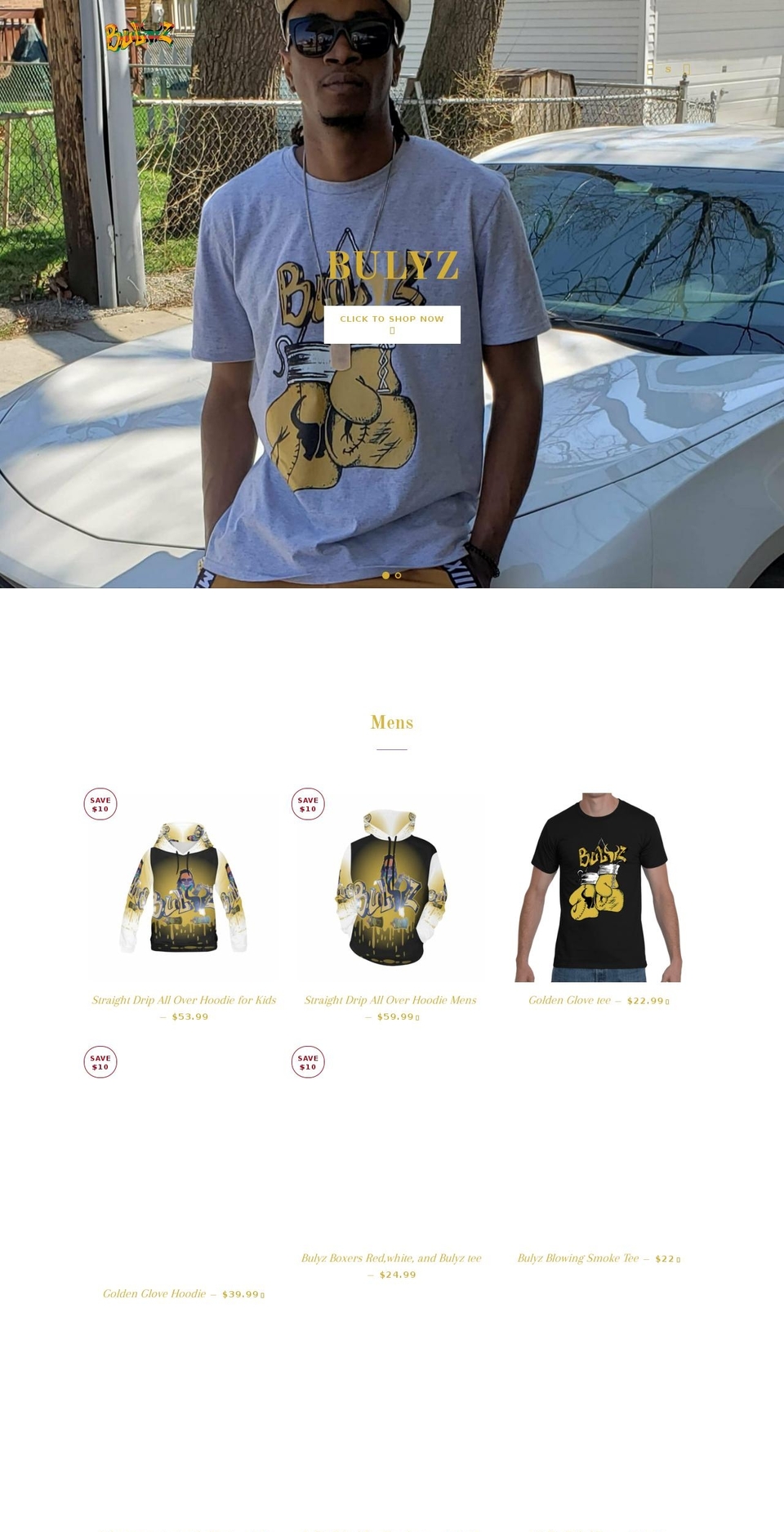 bulyz.com — Shopify storefront screenshot