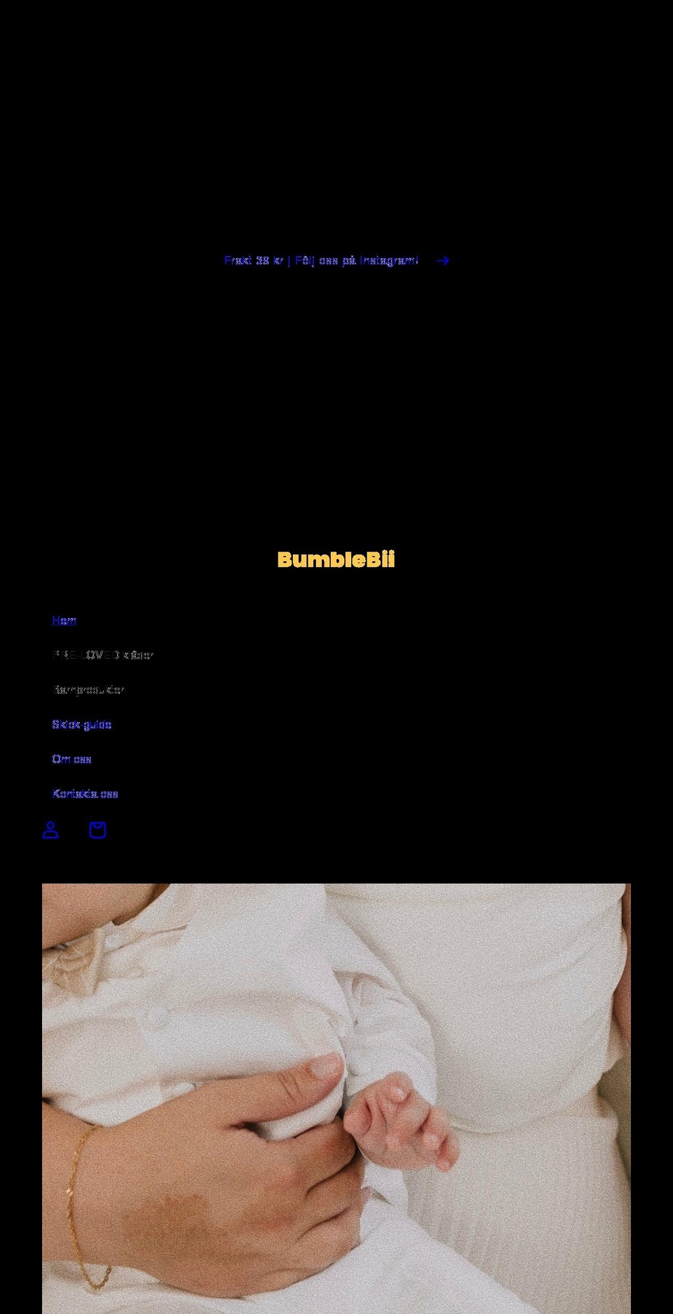 bumblebii.se shopify website screenshot