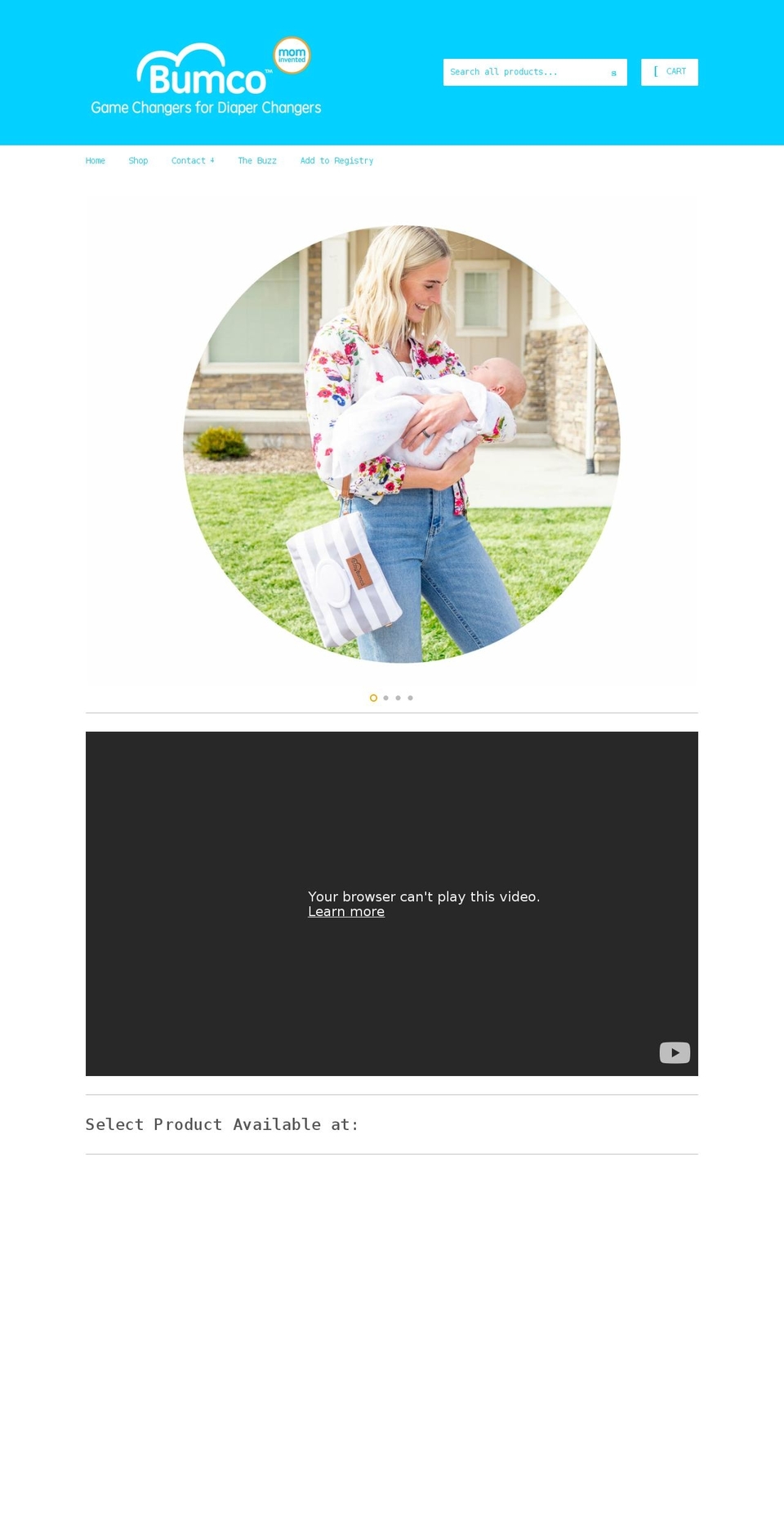bumco.com shopify website screenshot