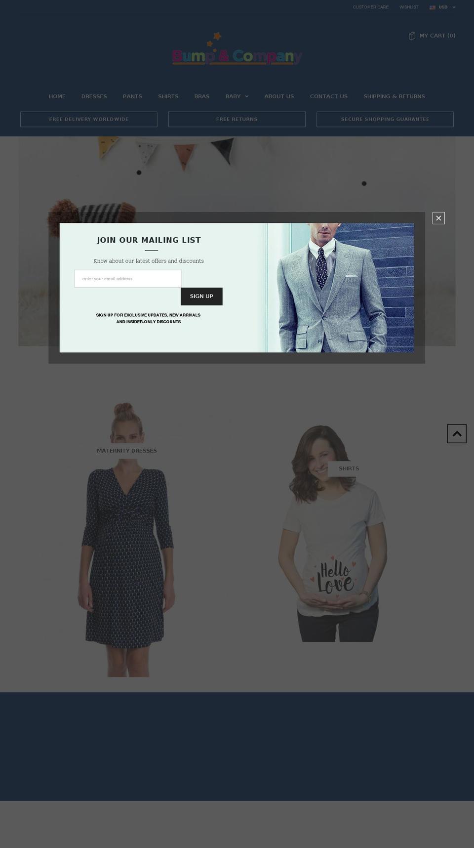 gentleman-1-0-7 Shopify theme site example bumpandcompany.net