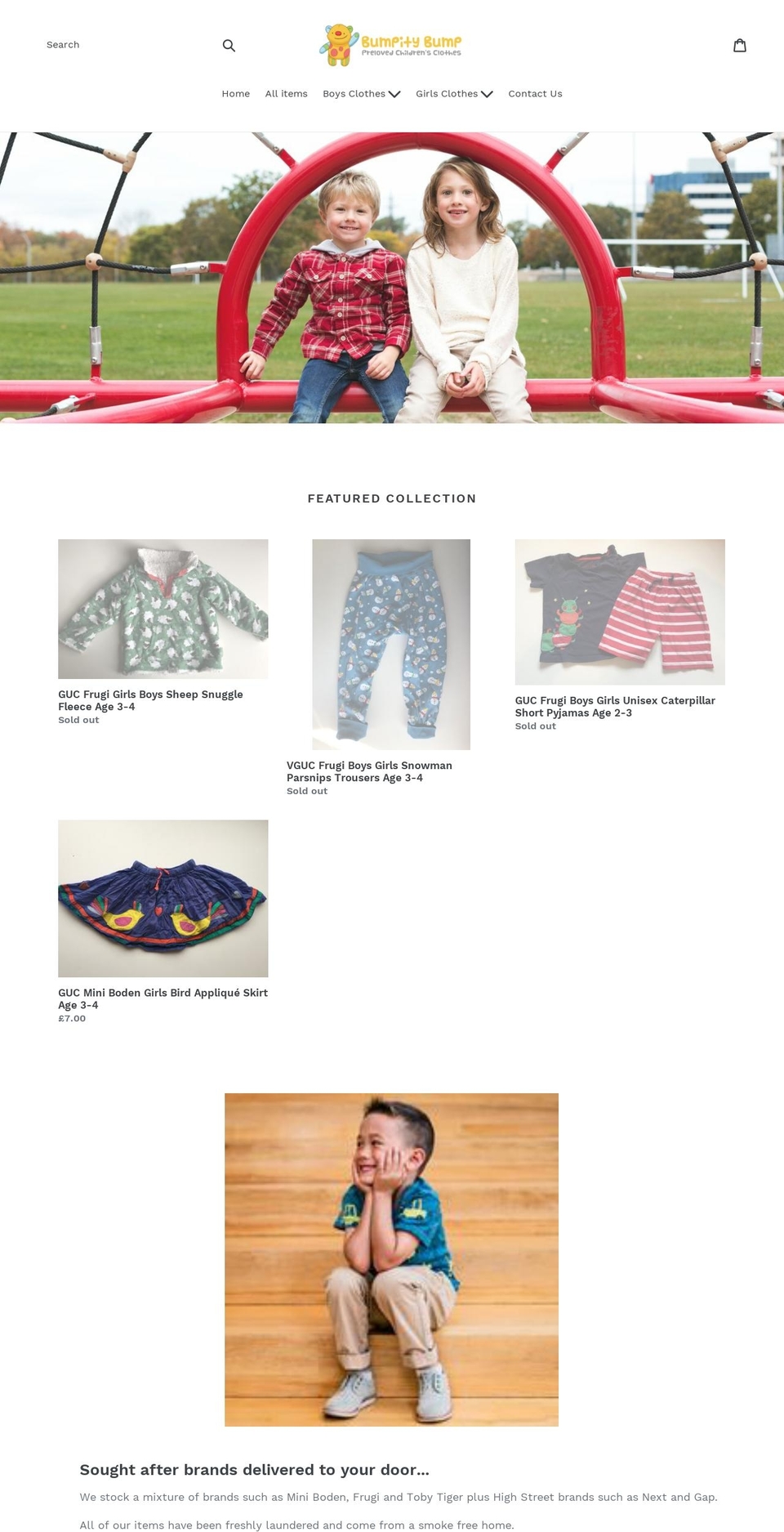 bumpity-bump.com — Shopify storefront screenshot