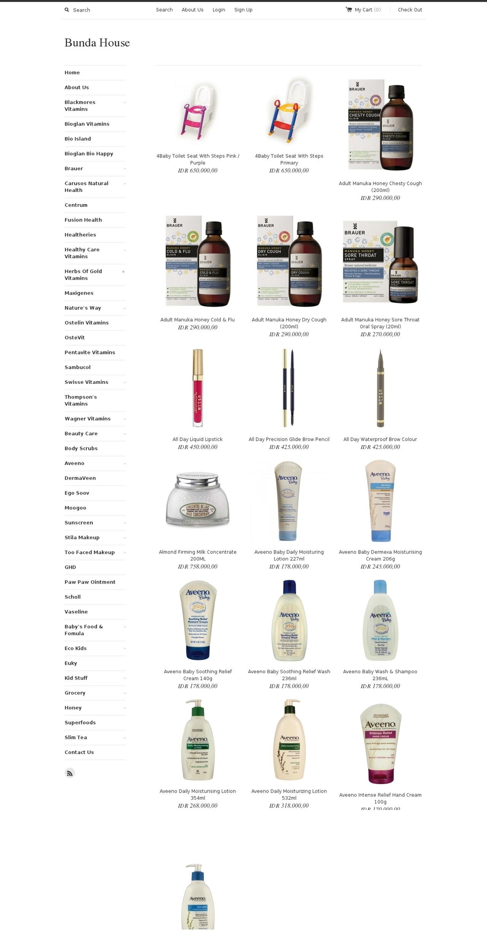 bundahouse.com shopify website screenshot