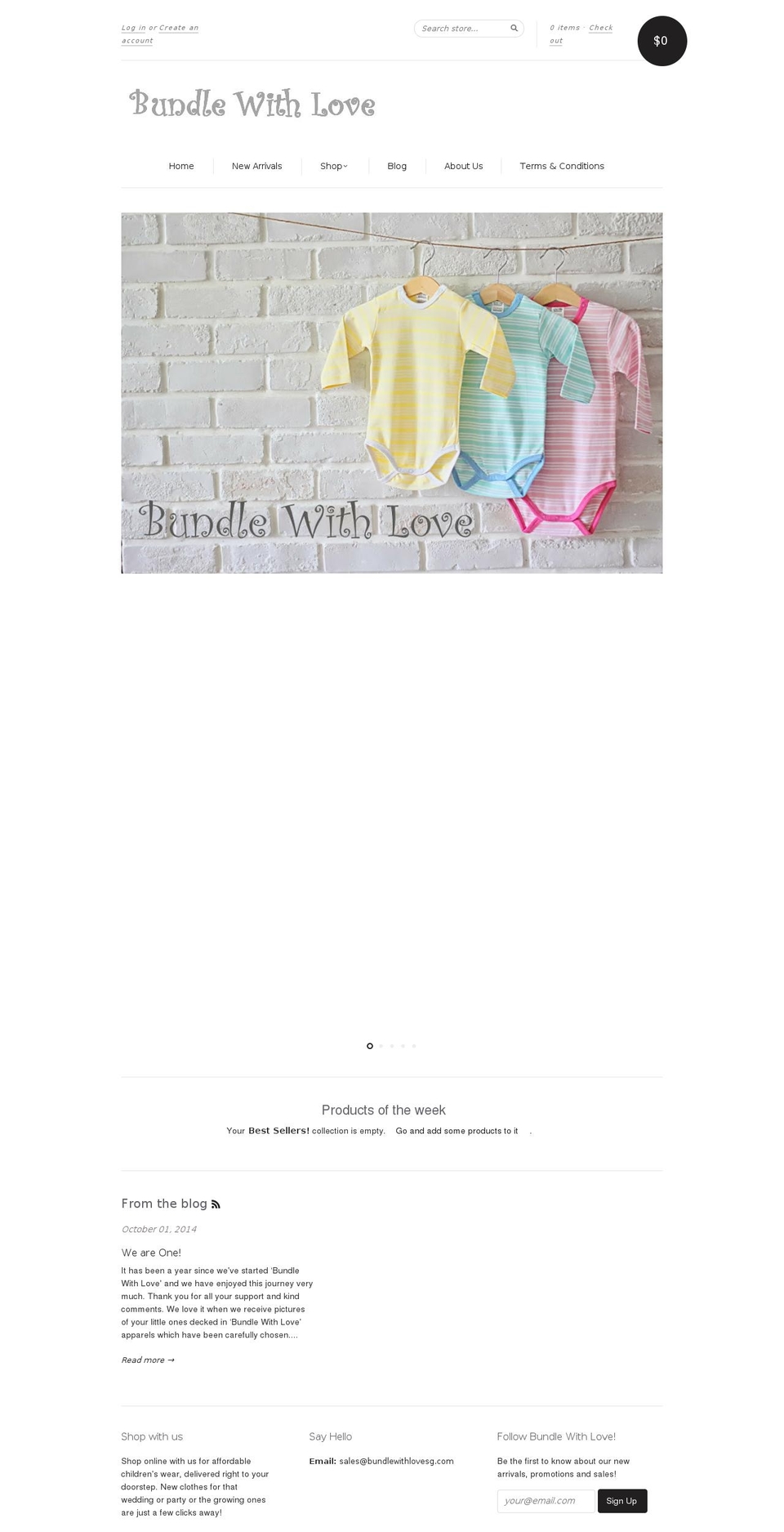 bundlewithlovesg.com shopify website screenshot