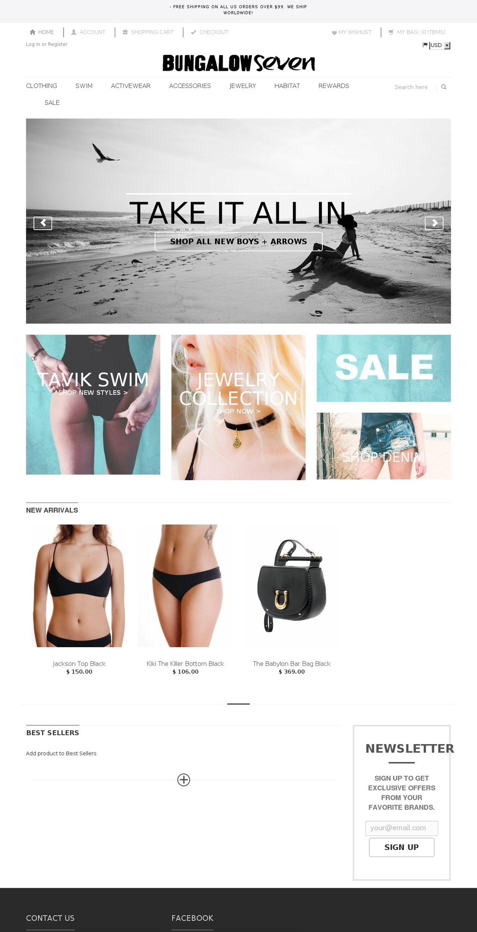 Vigo Shopify theme site example bungalowseven.net