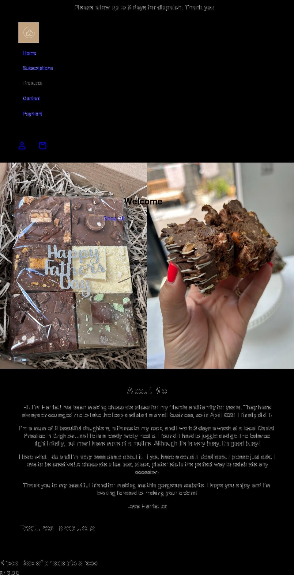 bungsbakes.co.uk shopify website screenshot