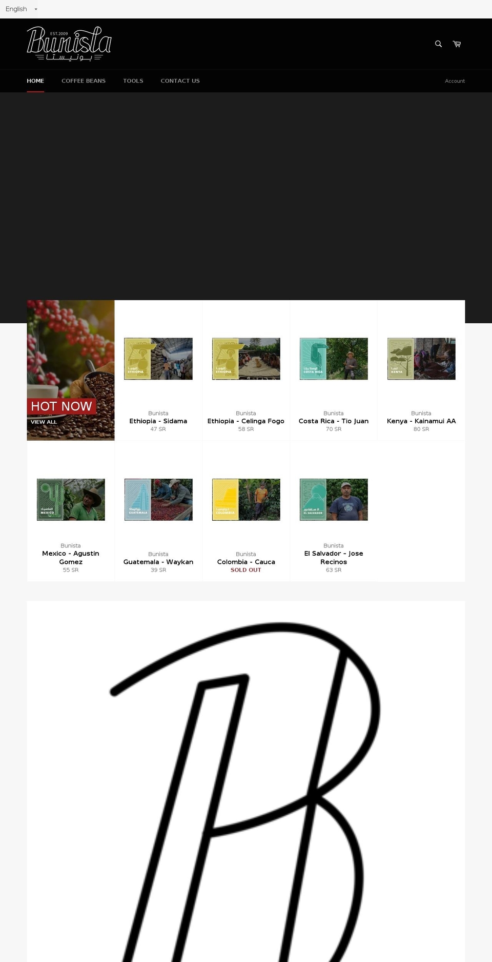 bunista.com — Shopify storefront screenshot