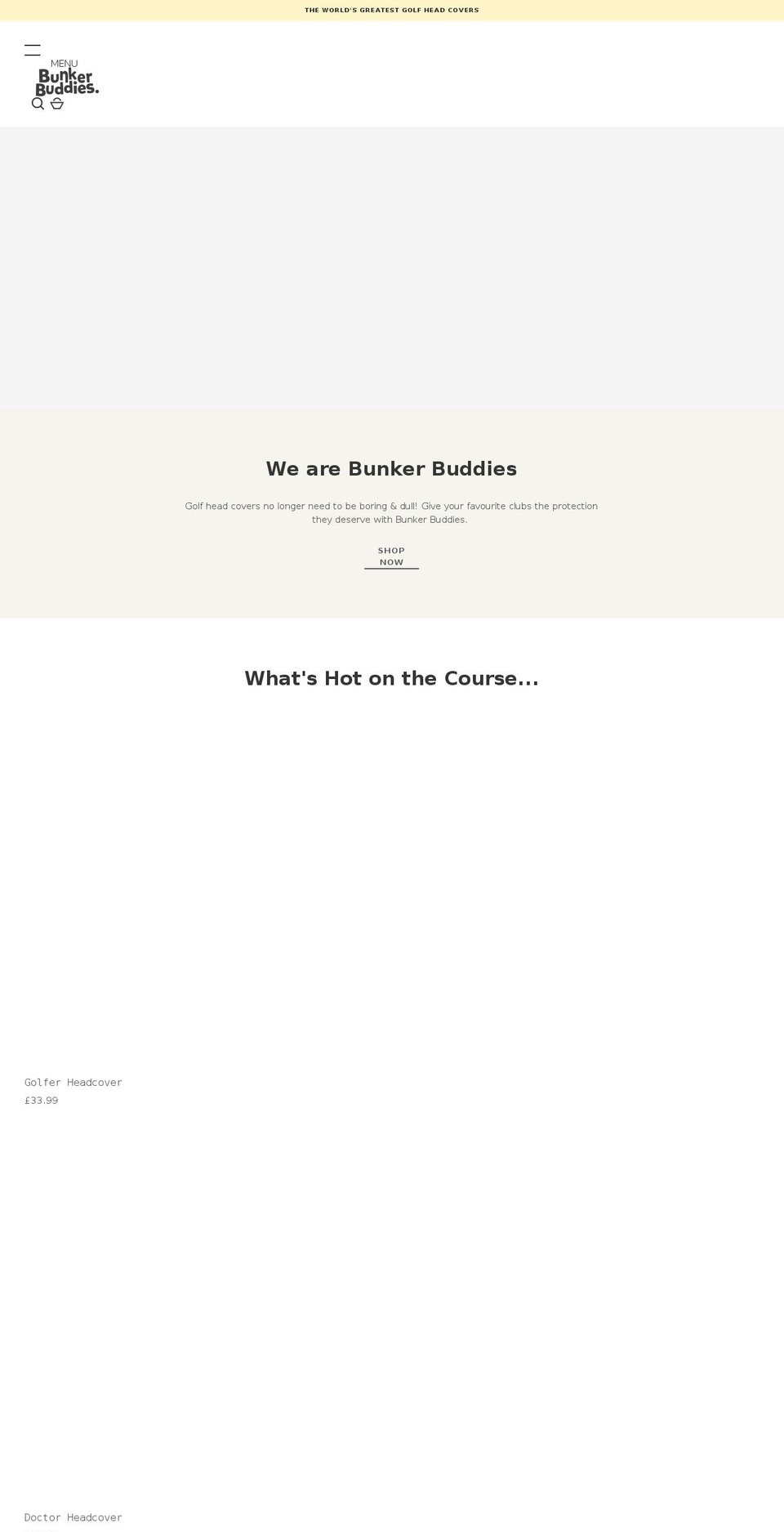 bunkerbuddies.com shopify website screenshot