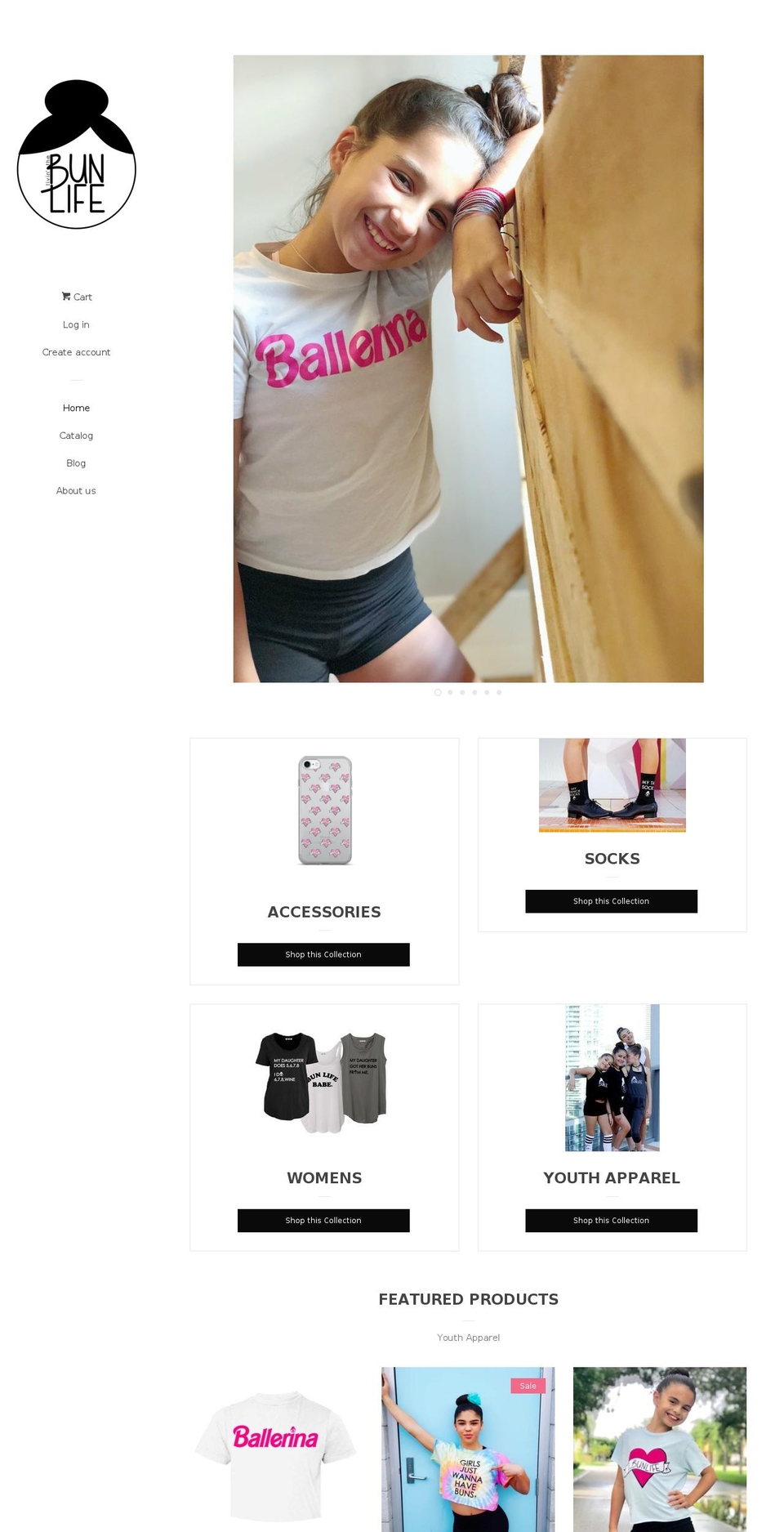 bunlifeapparel.com shopify website screenshot