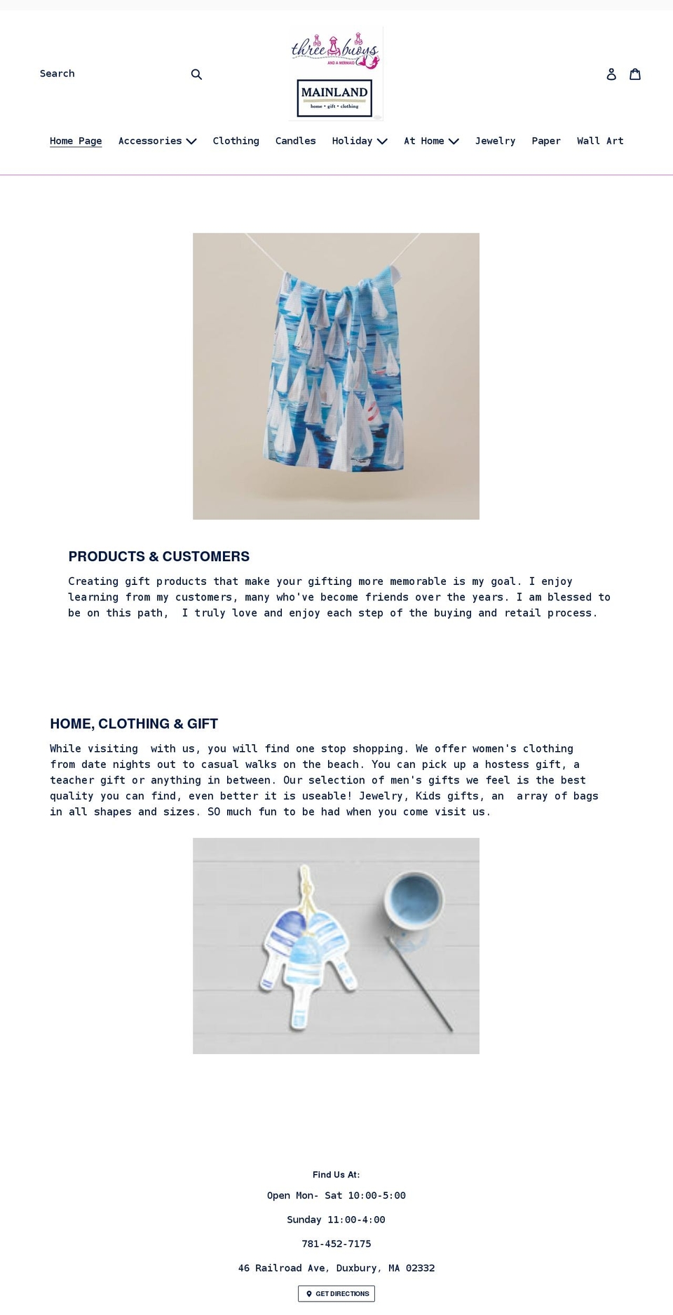 buoysmermaid.com shopify website screenshot