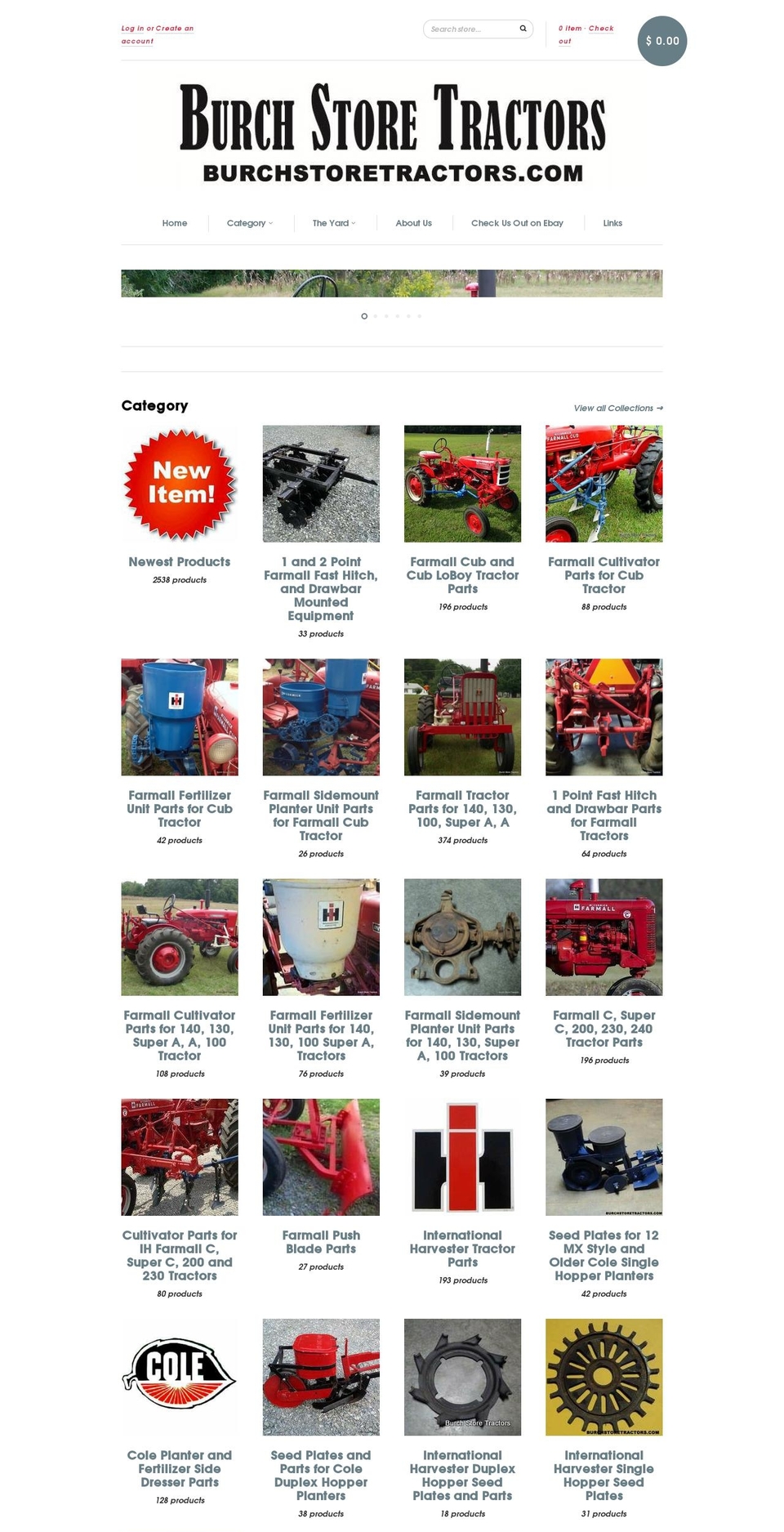New Standard 03-23-2015 Shopify theme site example burchstoretractor.com