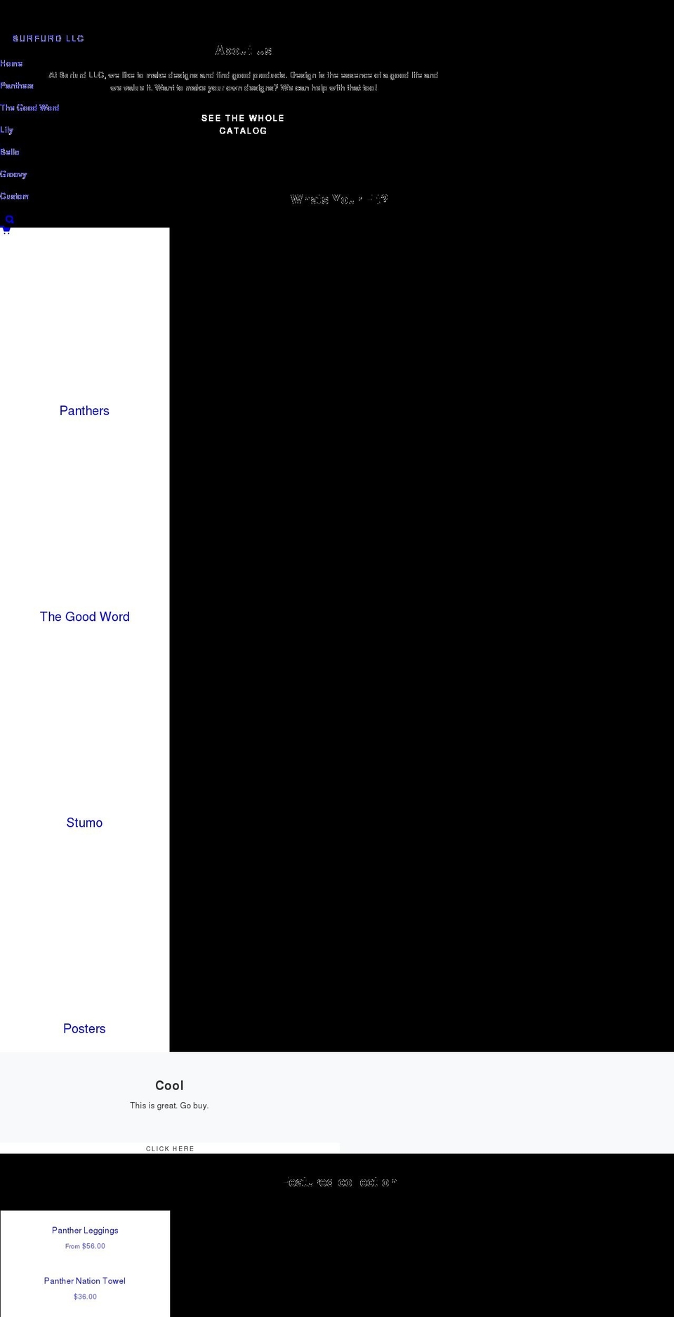 burfurds.com shopify website screenshot