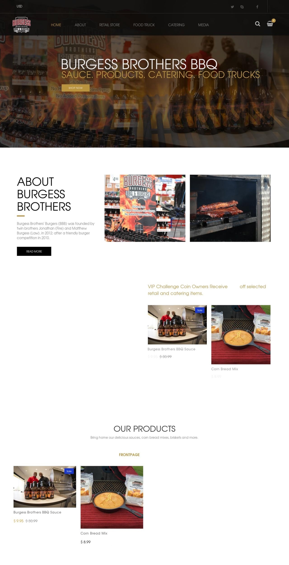 hermes-demo-home1 Shopify theme site example burgessbrothers.com