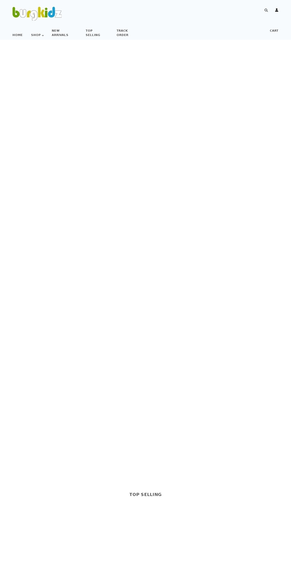 burgkidz.com — Shopify storefront screenshot