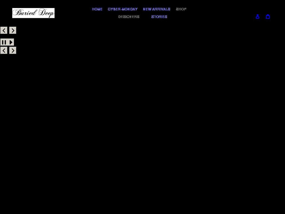buried-deep.com shopify website screenshot