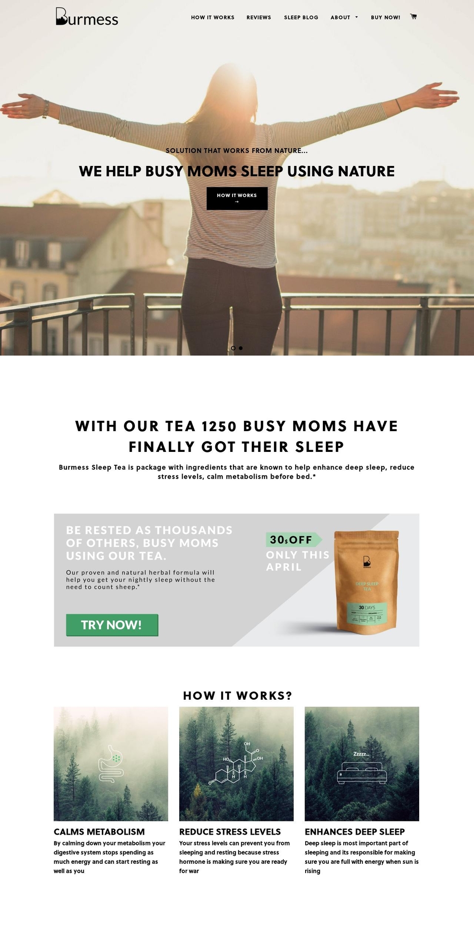 burmess.com shopify website screenshot