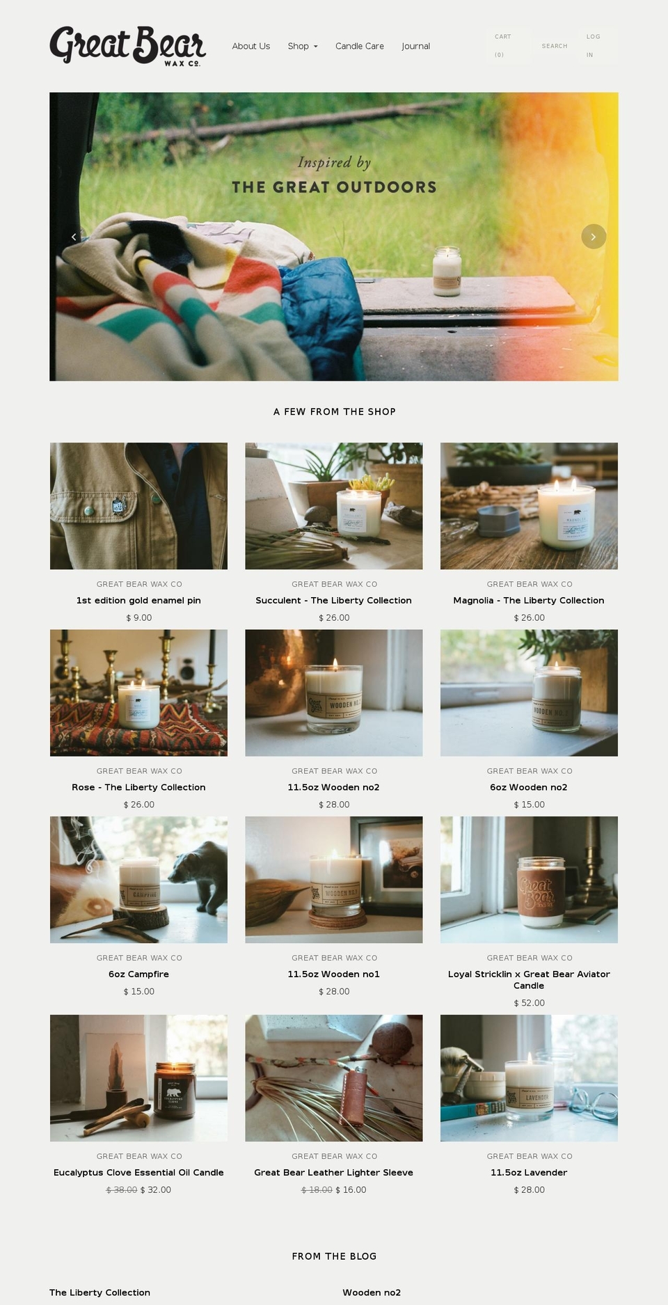 burnbear.com shopify website screenshot