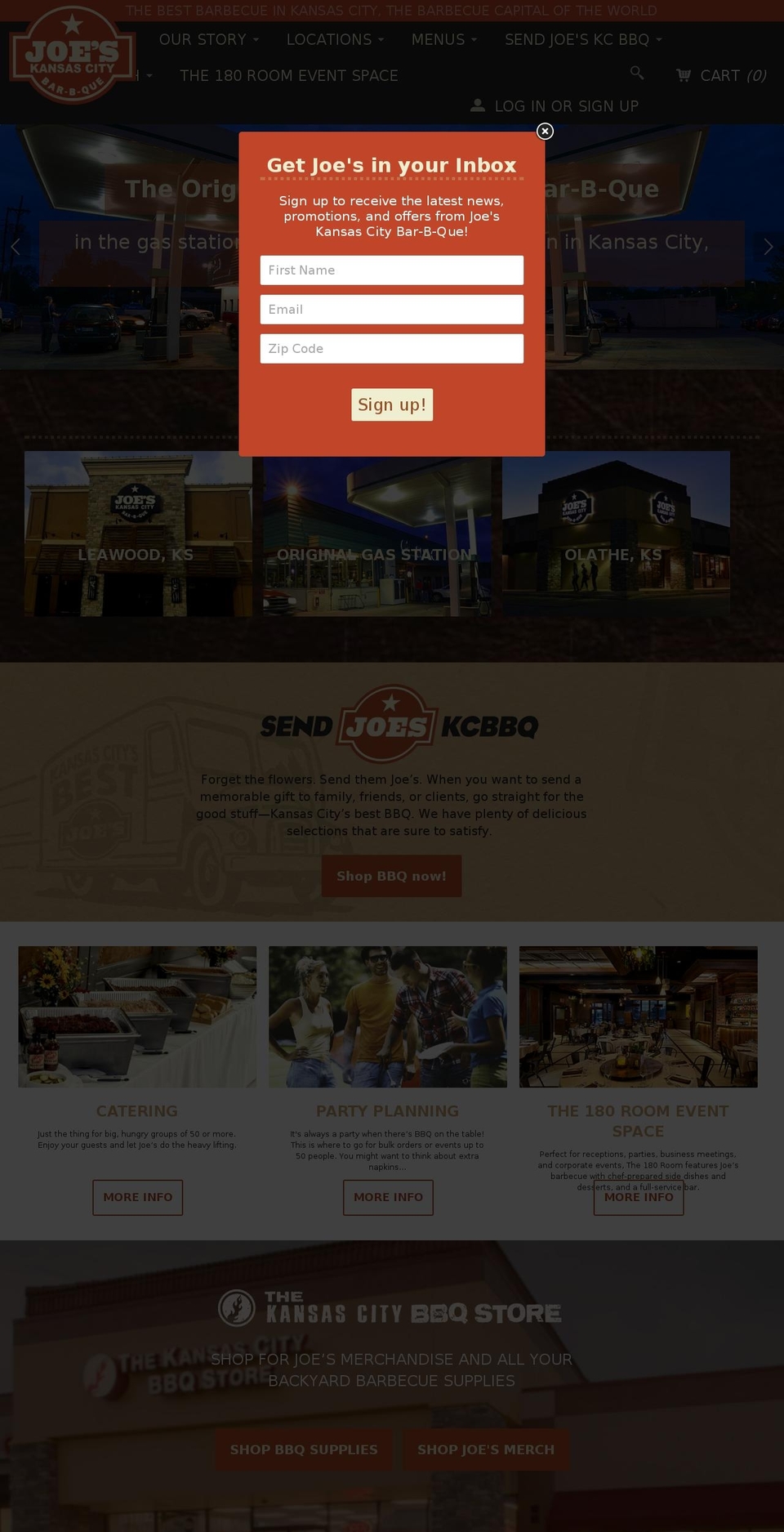 [Plus] Fluid - Joe's KC Shopify theme site example burntendsonline.com