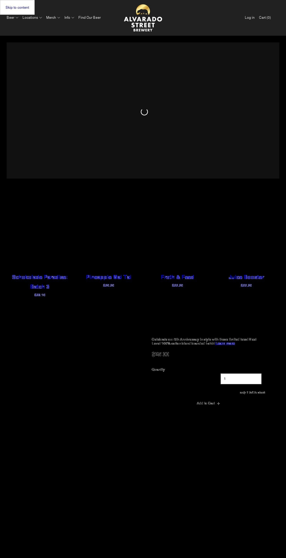 burphopsnow.com shopify website screenshot