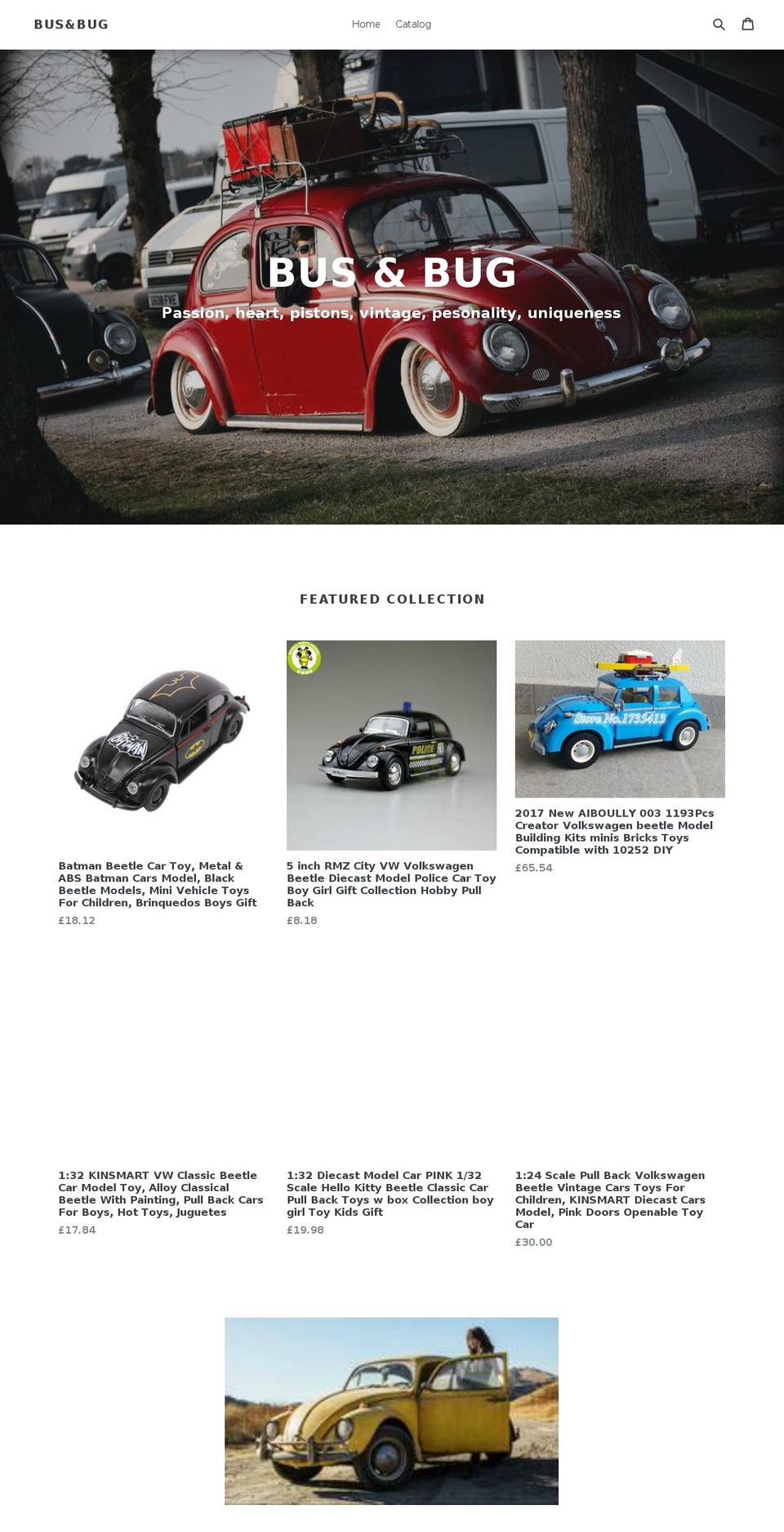 busandbug.com — Shopify storefront screenshot