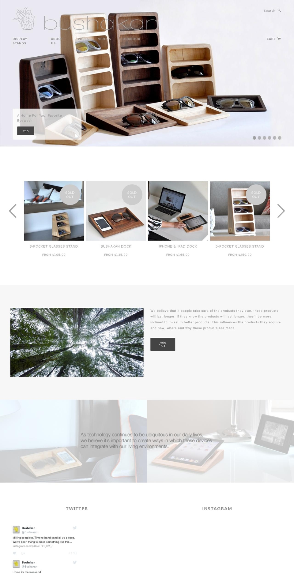 bushakan.com shopify website screenshot